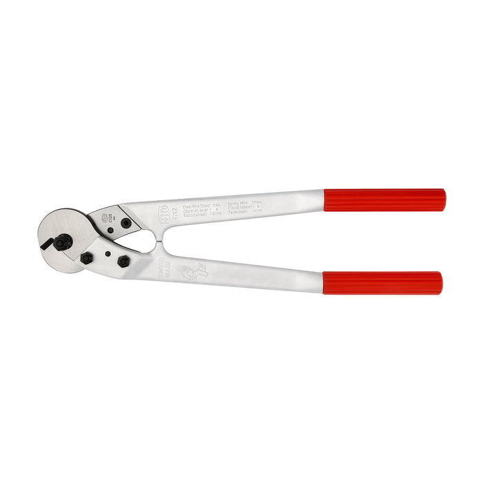 Felco FC12 Two Hand Wire and Cable Cutter - Heavy Duty Steel Cable Cutter for Electrical Work, Construction & DIY Projects | Professional-Grade Cutting Tool for Thick Wires, Cables & Metal Strands