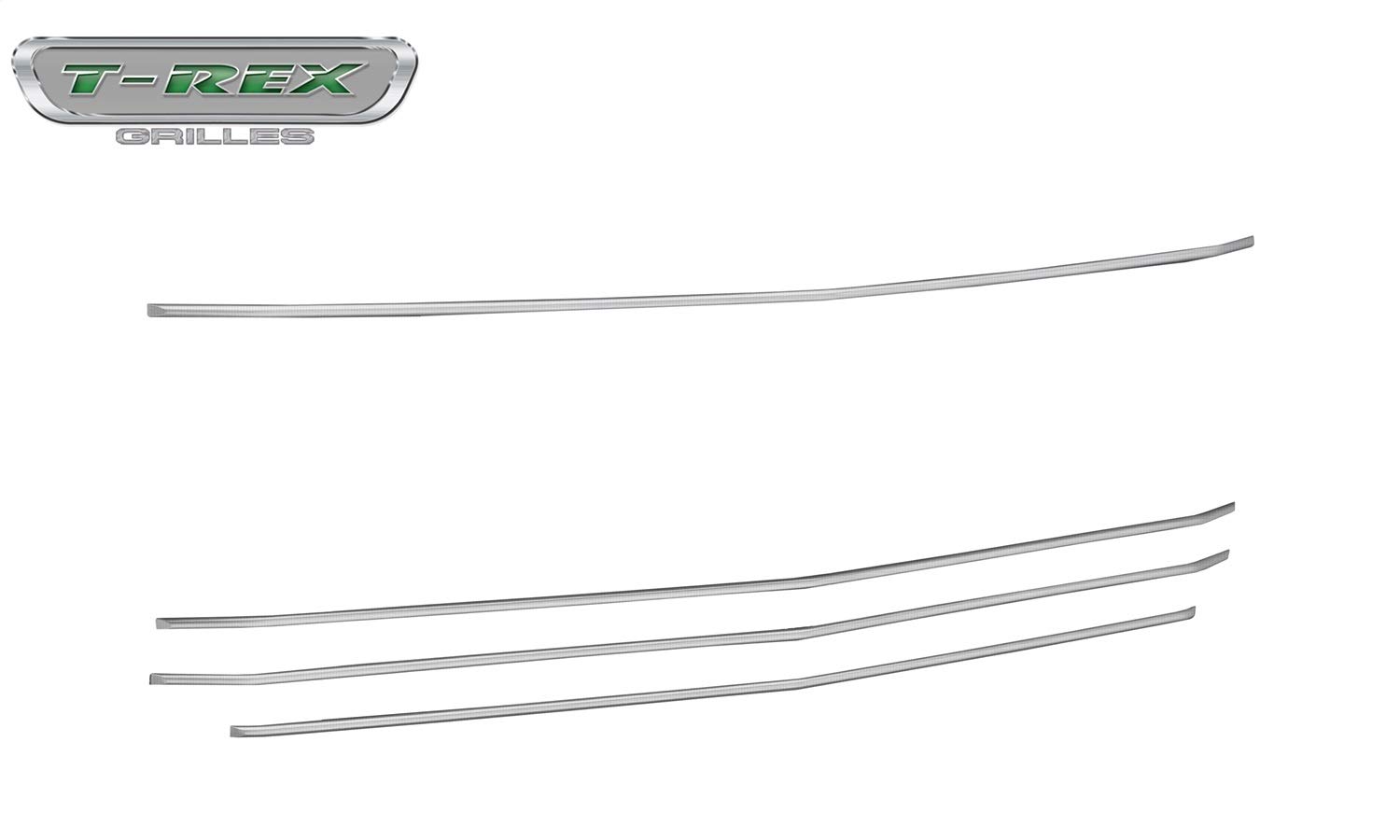 2019-2022 Chevy Silverado 1500 Trail Boss RST LT Billet Grille - Brushed Horizontal Round 4-Piece Overlay (PN#6211233) | Fits Non-Camera Models | Upgrade Your Truck's Front End Style