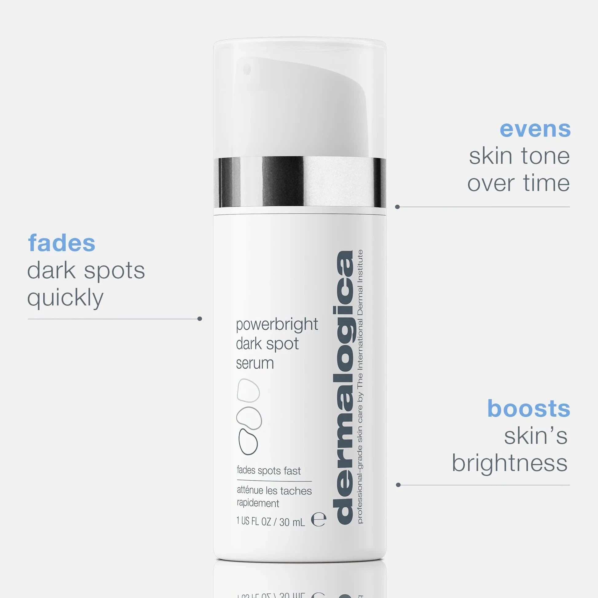 PowerBright Dark Spot Serum for Face - Vitamin C Brightening Treatment for Hyperpigmentation & Age Spots - Best for Night & Day Use, Even Skin Tone & Glow