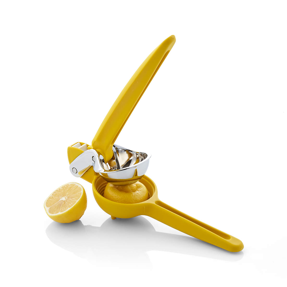 Chef'n Fresh Force Juicer - Manual Citrus Press for Lemon, Lime & Orange - Easy Squeezing for Fresh Juice at Home, Bars & Restaurants