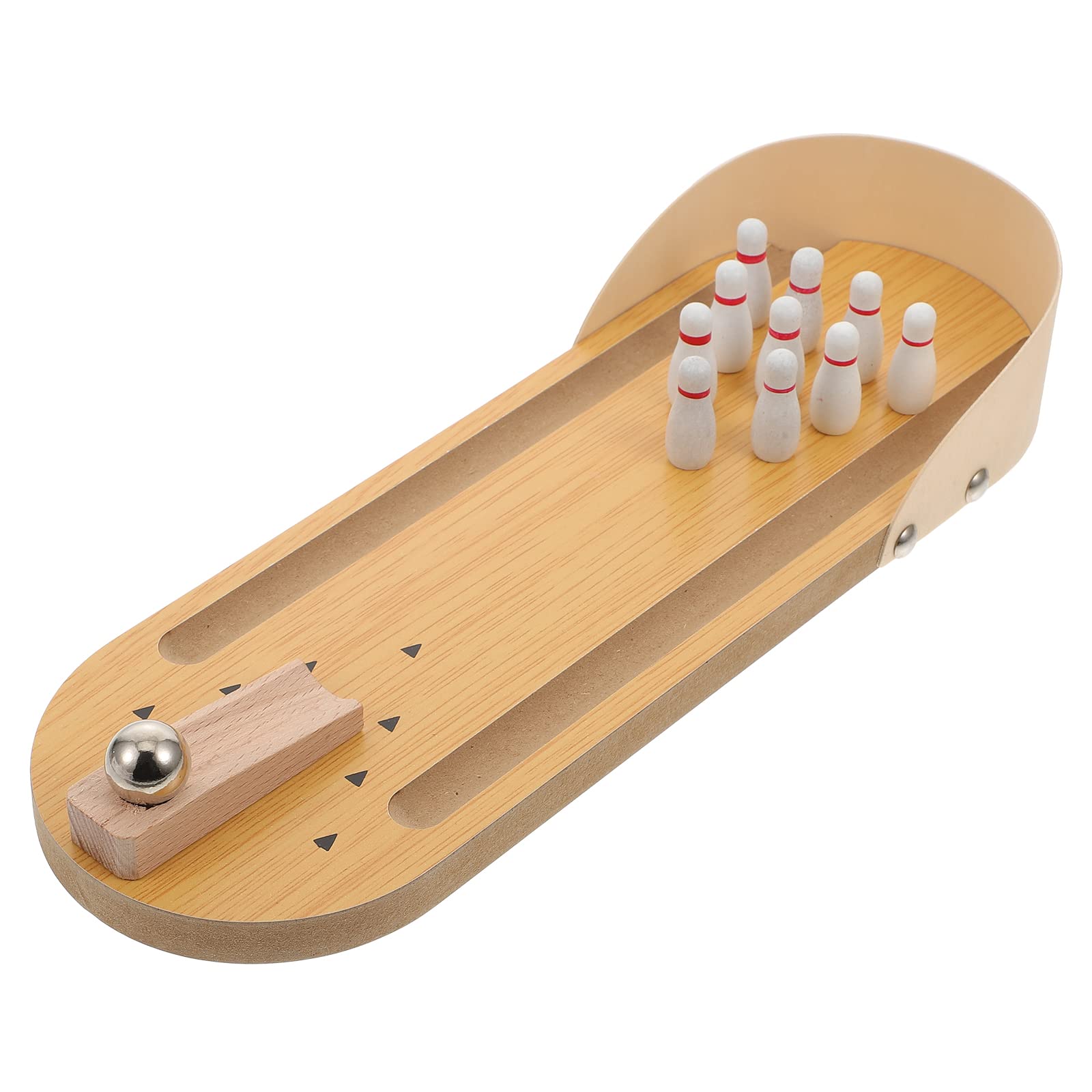1 Set Wooden Parrot Bowling Toy - Interactive Chew Training & Educational Plaything for Parrots - Perfect for Bird Entertainment, Training & Mental Stimulation - Great for Cage Playtime & Bonding Activities