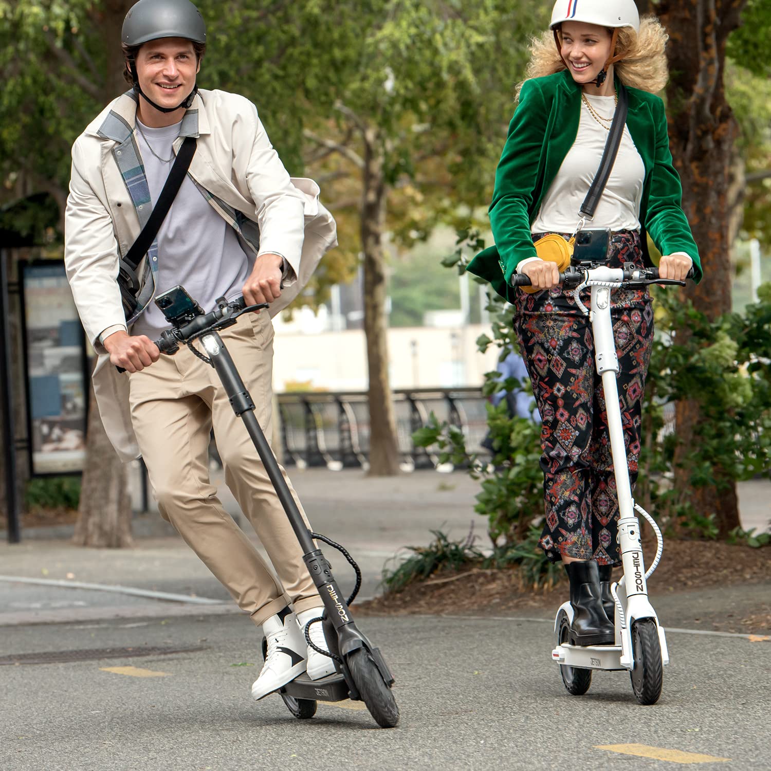 Jetson Eris Foldable Electric Scooter for Adults - 15MPH, 12 Mile Range, LCD Display & Phone Mount | Perfect for Commuting, Campus Travel & Urban Exploration