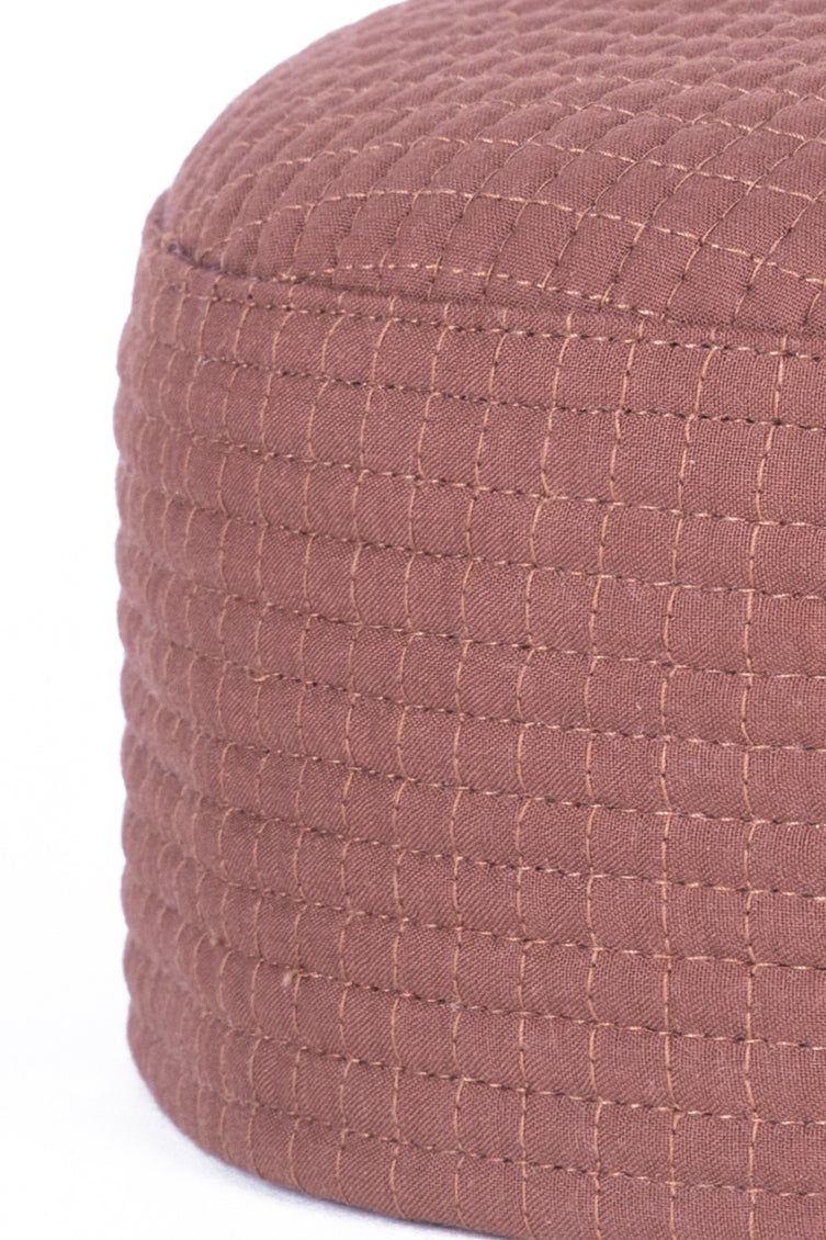 Premium Blended Brown Cap by J. Junaid Jamshed - Stylish Islamic Hat for Men - Perfect for Prayer, Weddings & Formal Occasions