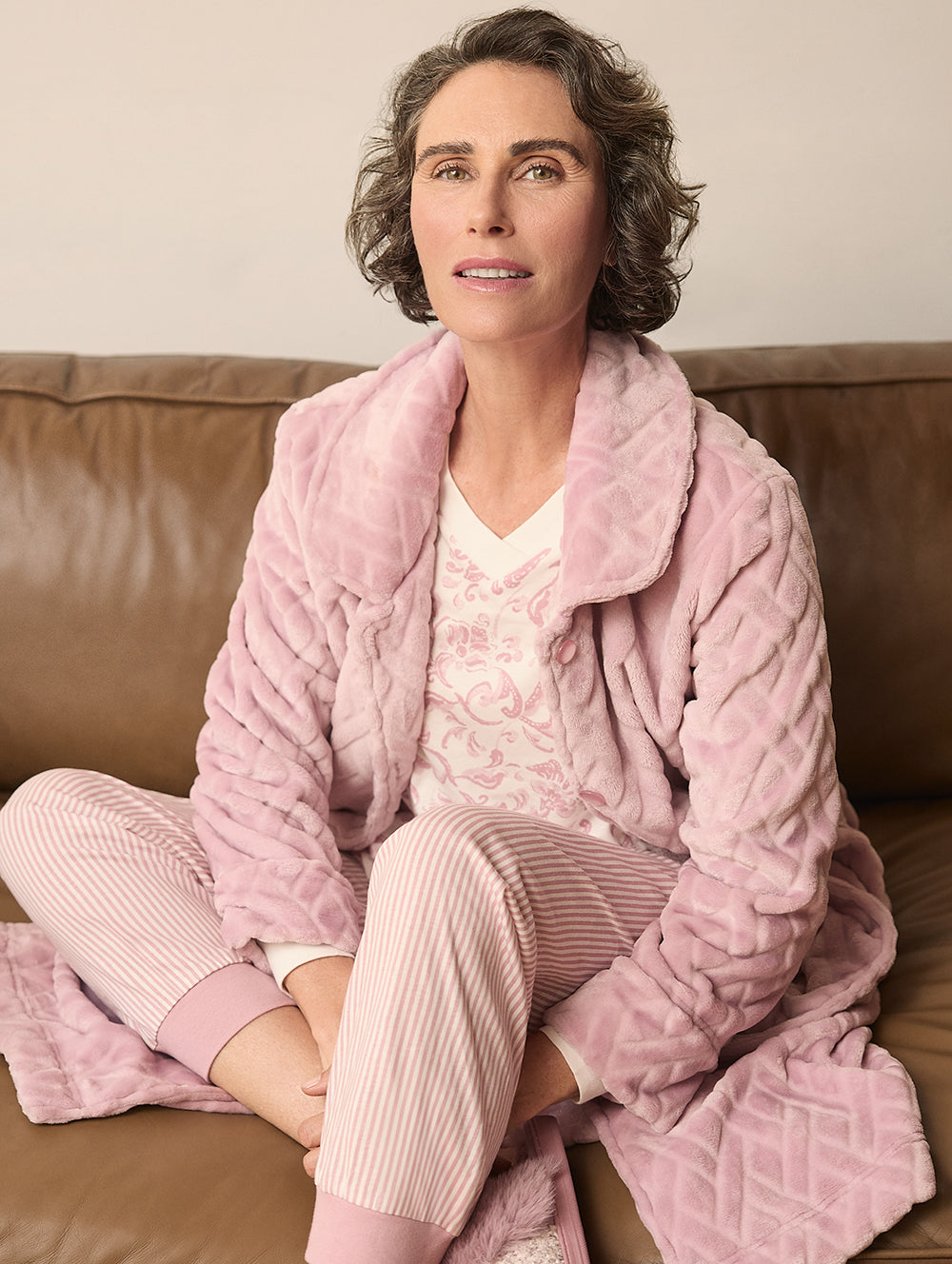 Calista Women's Soft Cotton Pajama Set - Comfortable Sleepwear for Lounge & Nighttime Relaxation