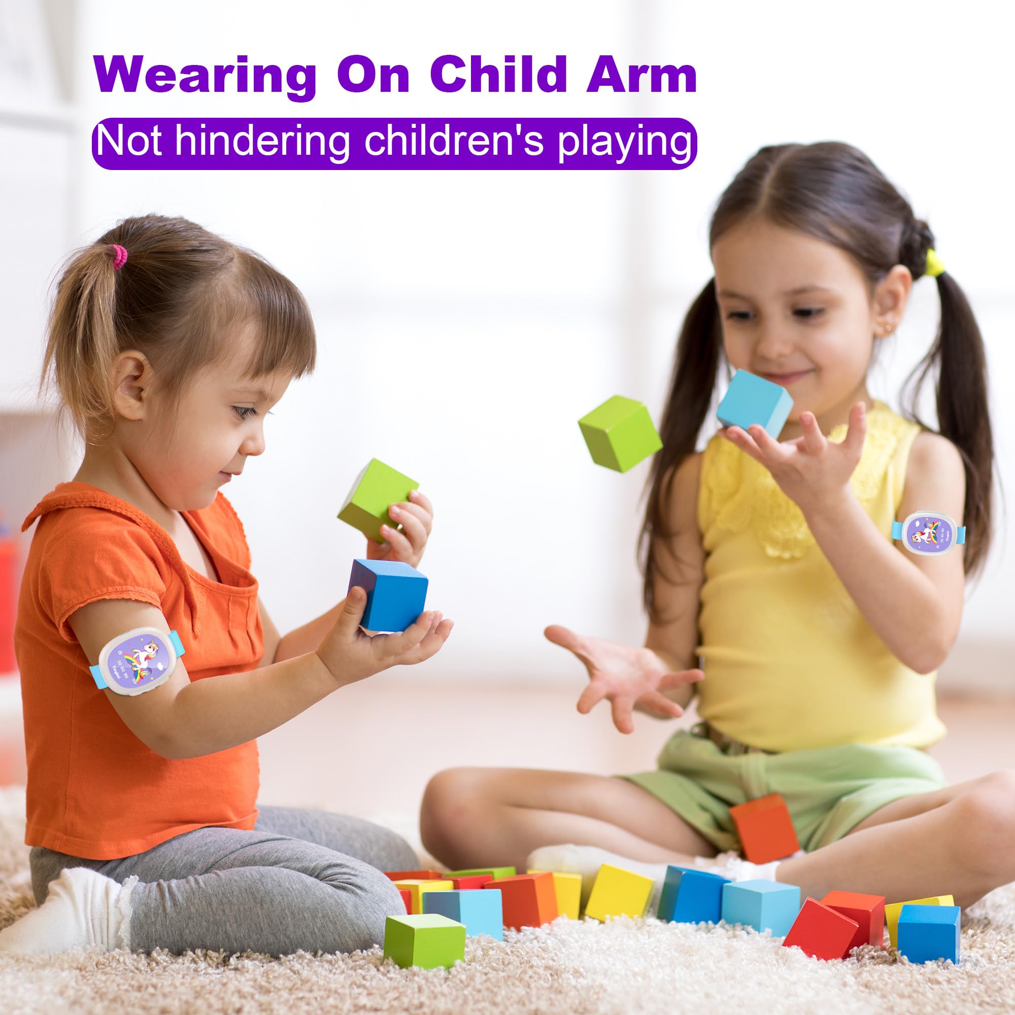 Rechargeable Unicorn Potty Training Watch for Toddlers - 5 Fun Music Tunes & Adjustable Timer - Ideal for Toilet Training Kids Ages 2-5 - Perfect for Daycare, Home Use & Travel