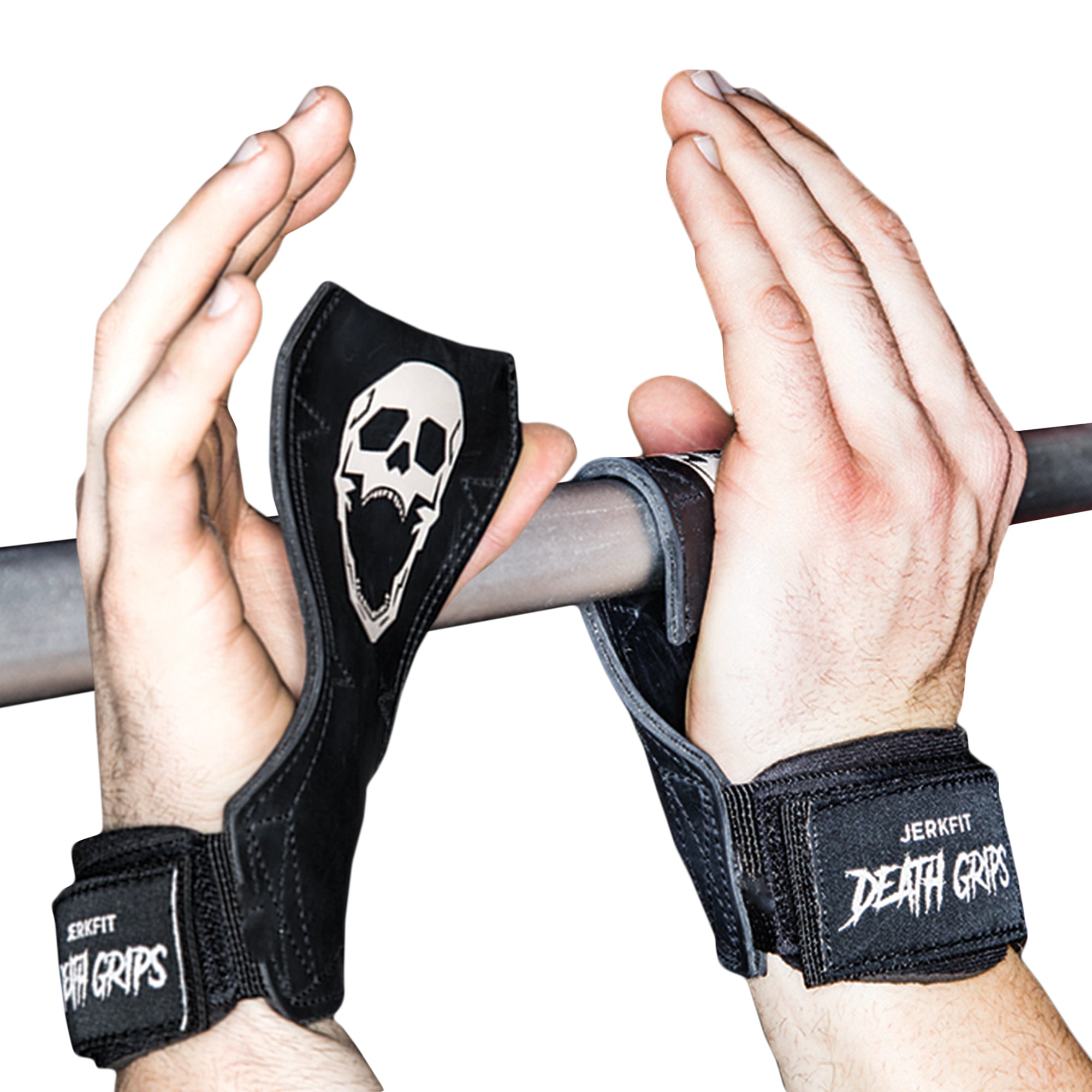 Death Grips Premium Heavy Duty Lifting Straps for Weightlifting & Powerlifting - Gym Workout Accessories for Deadlifts, Squats & Strength Training