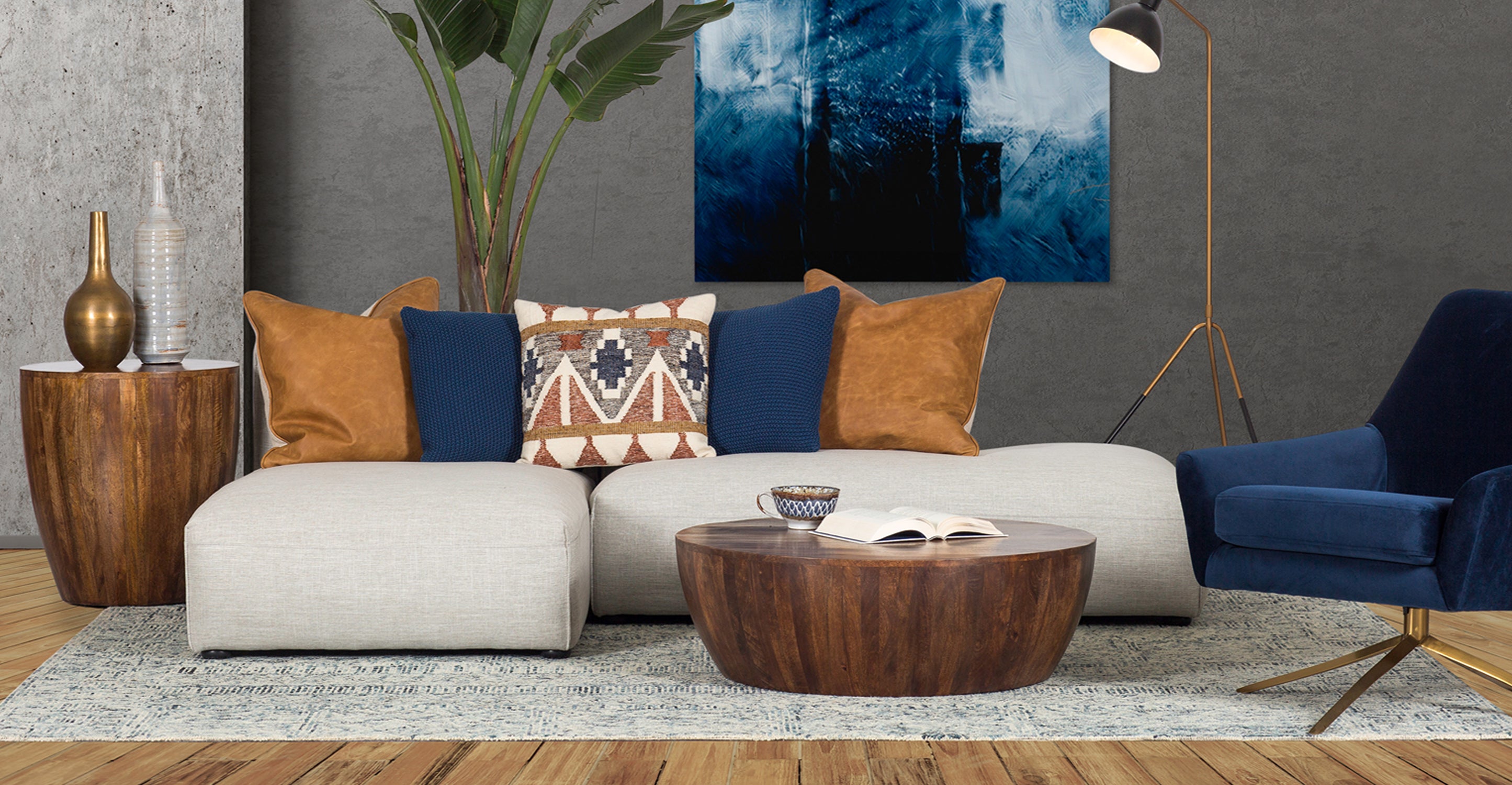 Modern Goa Side Table - Stylish & Functional Accent Table for Living Room, Bedroom, or Office - Perfect for Decor, Storage & Display