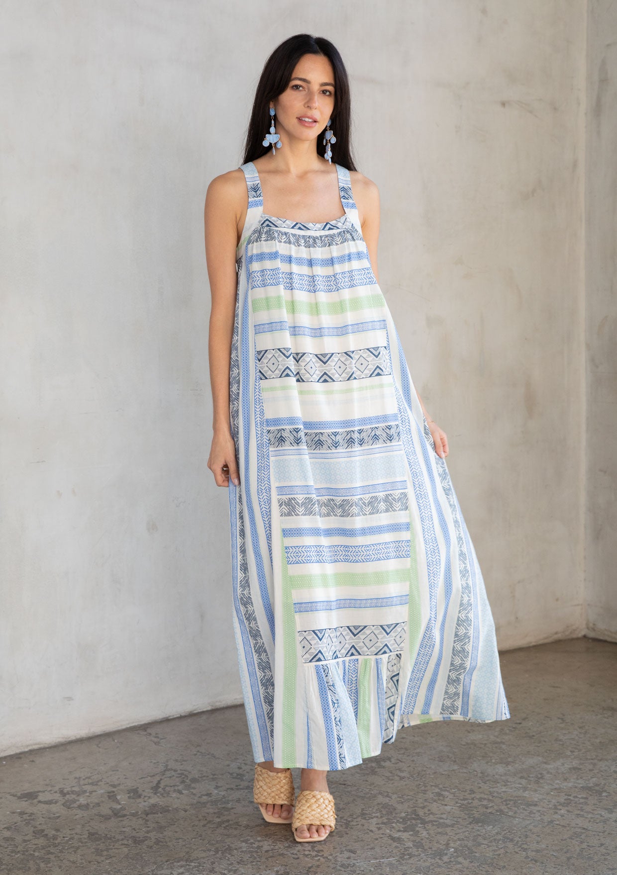Cleo Maxi Dress - Flowy Long Summer Dress for Women | Beach, Vacation & Casual Wear