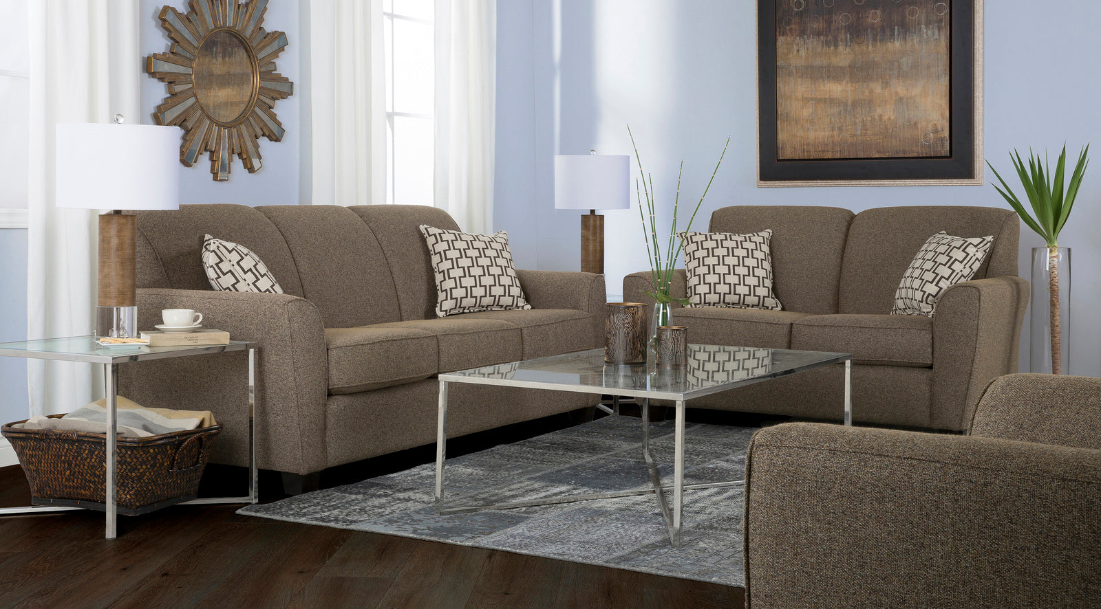 Convertible Tight Back Sofa Bed - Comfortable Sleeper Sofa for Small Spaces | Perfect for Apartments, Guest Rooms & Home Offices