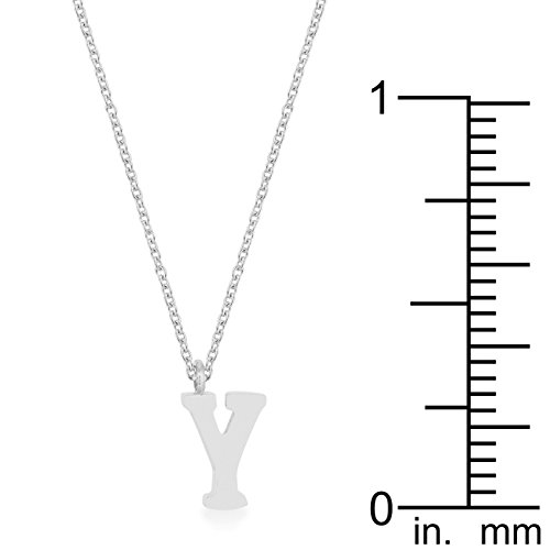 Personalized Stainless Steel Initial Pendant Necklace - Durable & Hypoallergenic Jewelry Gift for Women - Perfect for Birthdays, Anniversaries & Everyday Wear