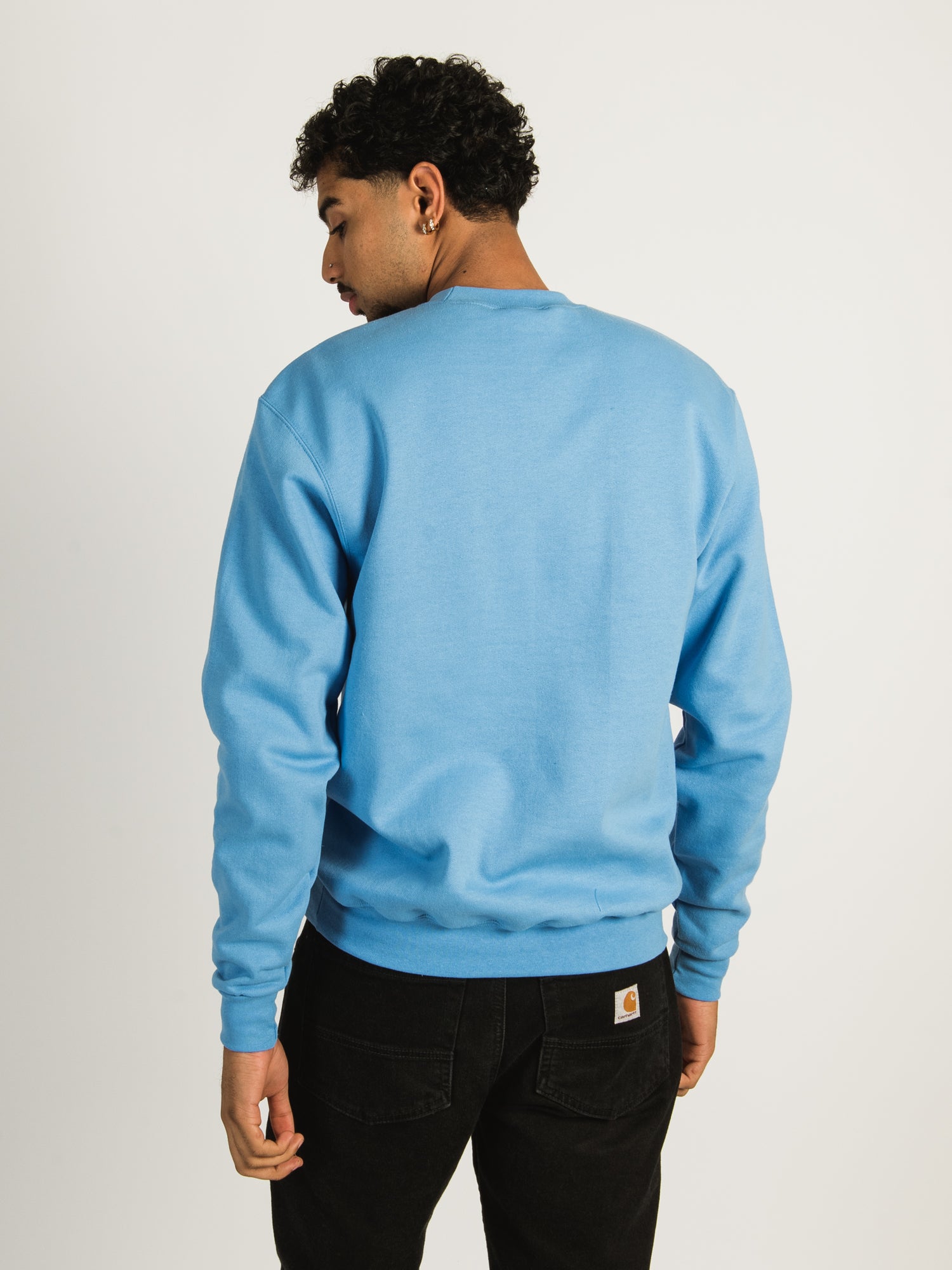 Champion Eco PowerBlend UCLA Crew Sweatshirt - Soft, Sustainable Cotton Blend - Perfect for College, Casual Wear & Gameday Outfits