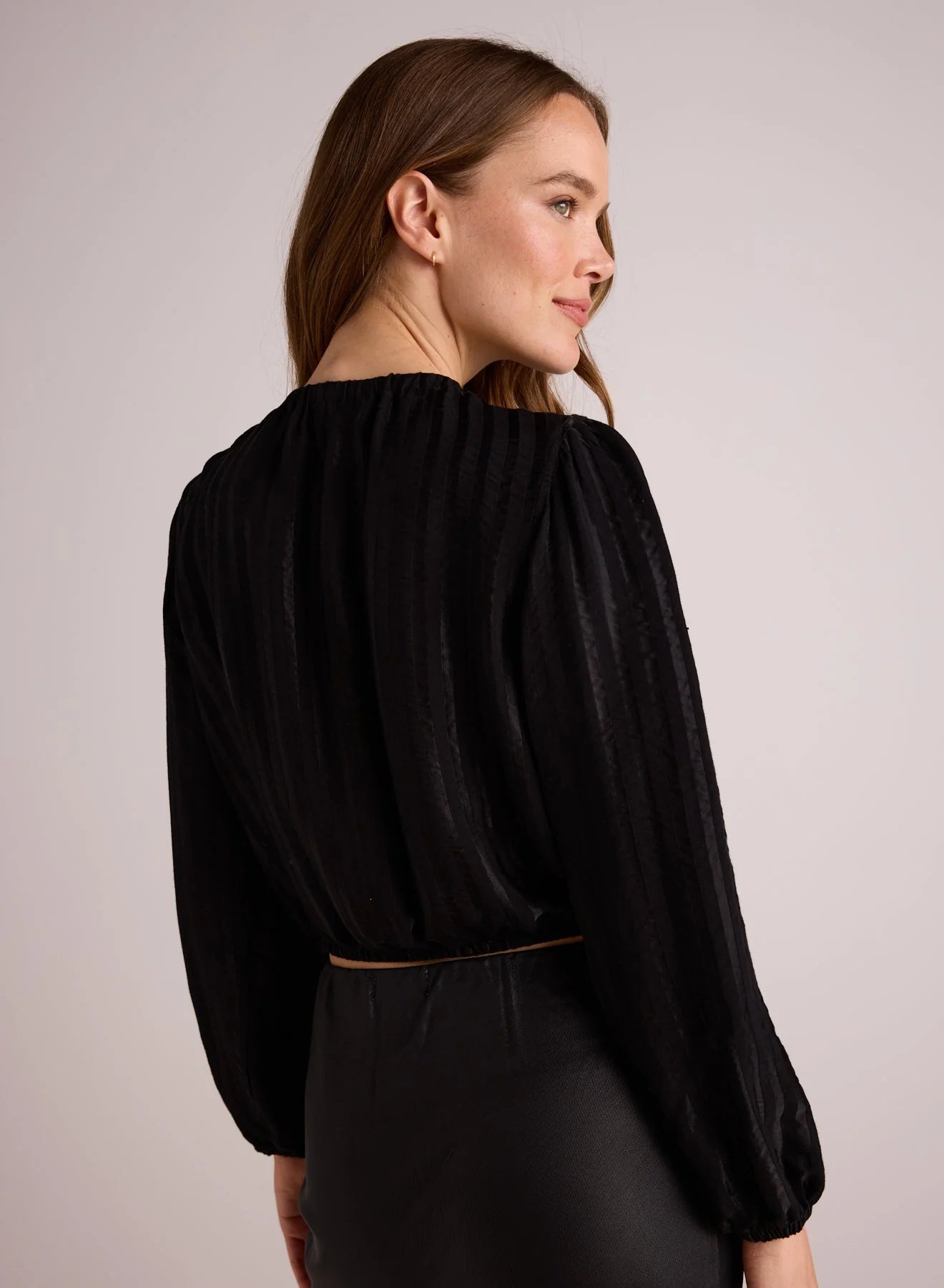 Elastic Shirred Top for Women - Stretchy Comfortable Blouse for Casual & Party Wear - Perfect for Everyday Outfits, Dates, and Office