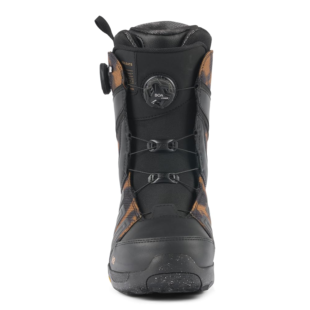 K2 Holgate Men's Snowboard Boots - Waterproof, Comfortable & Durable for All-Mountain Riding | Perfect for Freestyle, Park & Backcountry Snowboarding
