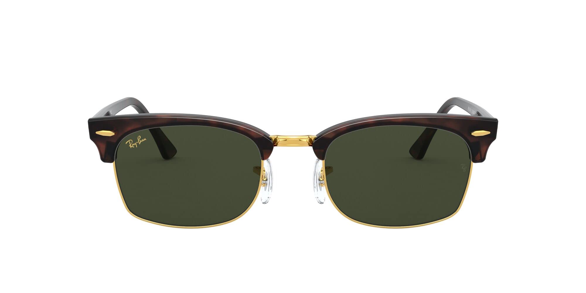 Ray-Ban RB3916 Clubmaster Square Sunglasses for Men & Women - Classic Retro Style, UV Protection - Perfect for Driving, Beach, and Outdoor Activities