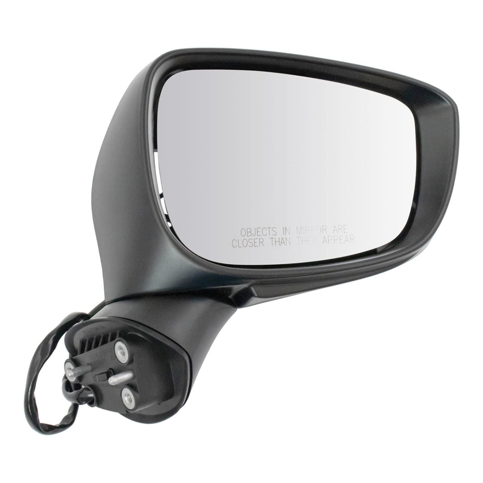 Heated Side Mirror Set for Driver & Passenger - Compatible with 2016-2021 Mazda CX-3 (MA1320209, MA1321209) - No Blind Spot Indicator - Perfect for Winter Driving & Enhanced Visibility
