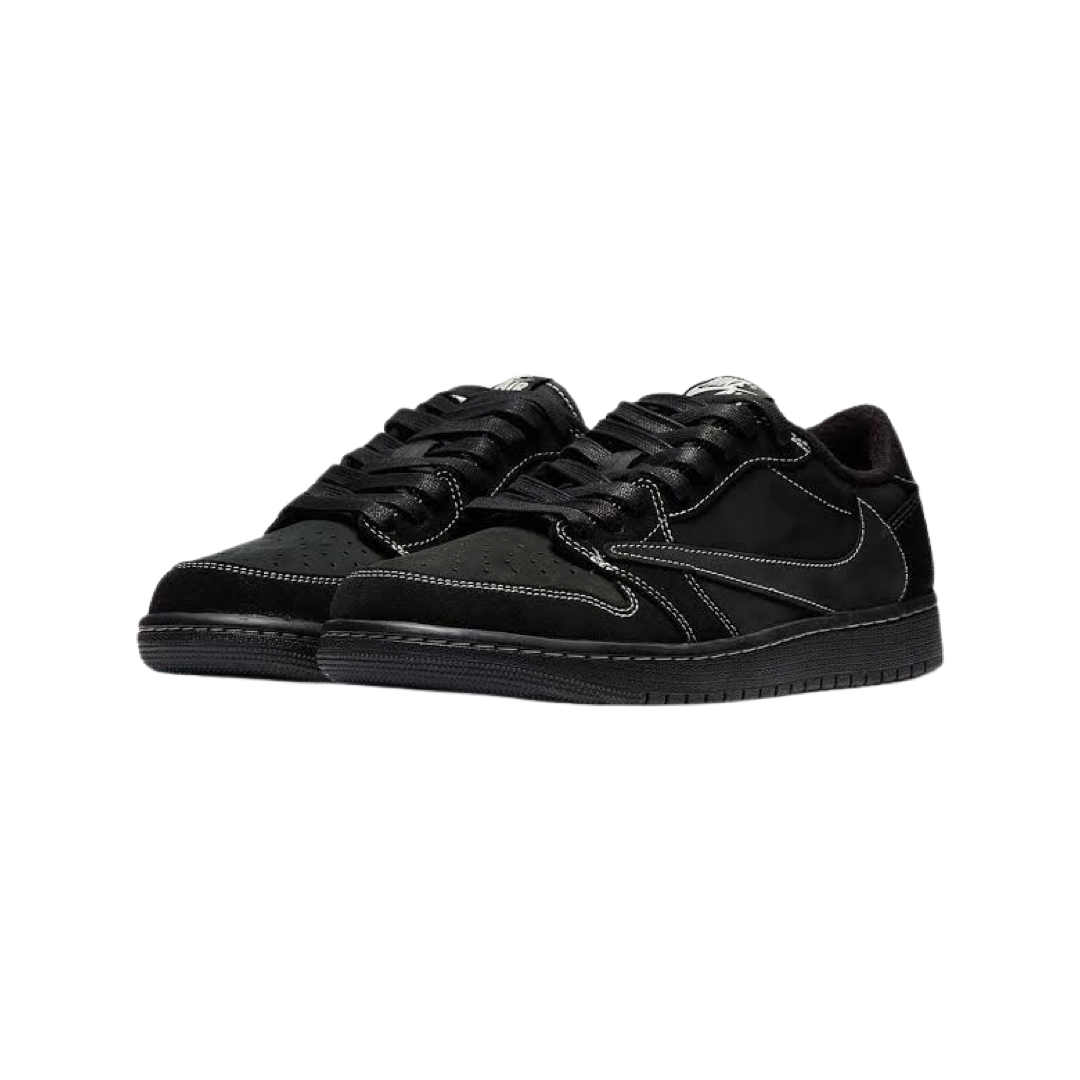 Jordan 1 Retro Low OG SP Travis Scott Black Phantom Sneakers - Men's Basketball Shoes for Streetwear & Casual Wear | Perfect for Sneaker Collectors & Fashion Enthusiasts