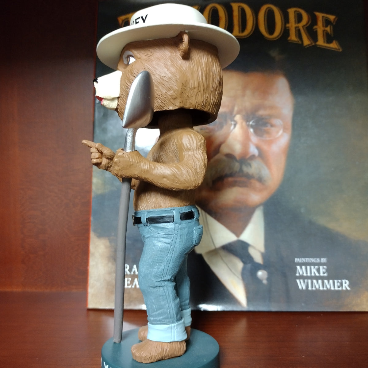 Smokey Bear 'Only You' Bobblehead - Collectible Figurine for Forest Fire Prevention Awareness | Perfect for Office Desk, Home Decor, and Gift Giving