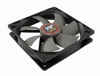 LEPA 120mm x 25mm High Performance PC Cooling Fan with BOL Bearing, Variable Speed Adapter - Quiet Computer Case Fan for Gaming PC, Desktop, Workstation & Server Cooling (Model LP 70D12R)
