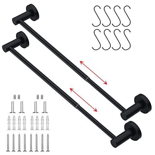 Matte Black Towel Bar