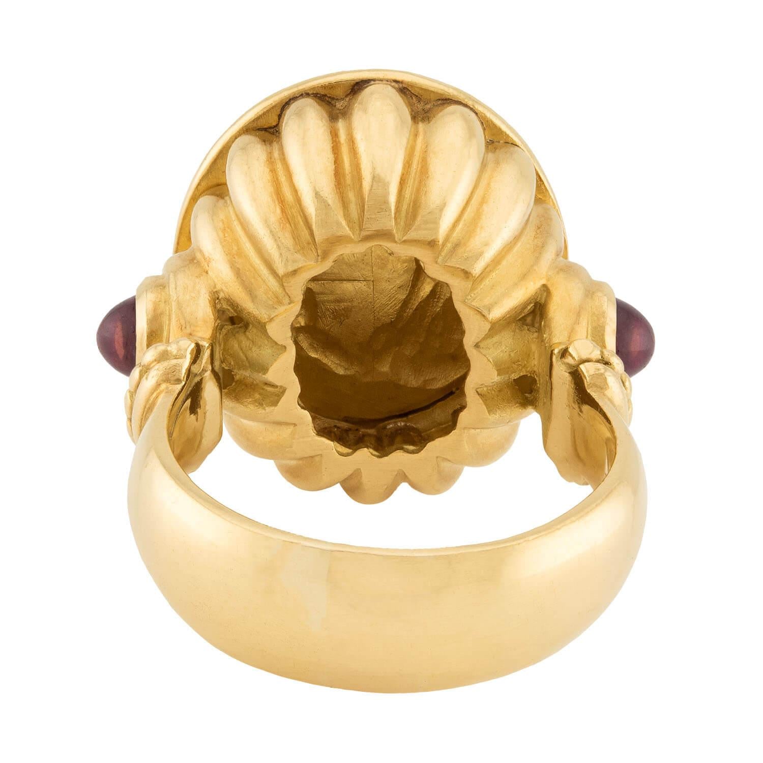 18K Gold Tourmaline Ring for Women - Luxury Handmade Gemstone Jewelry - Elegant Gift for Birthday, Anniversary & Special Occasions