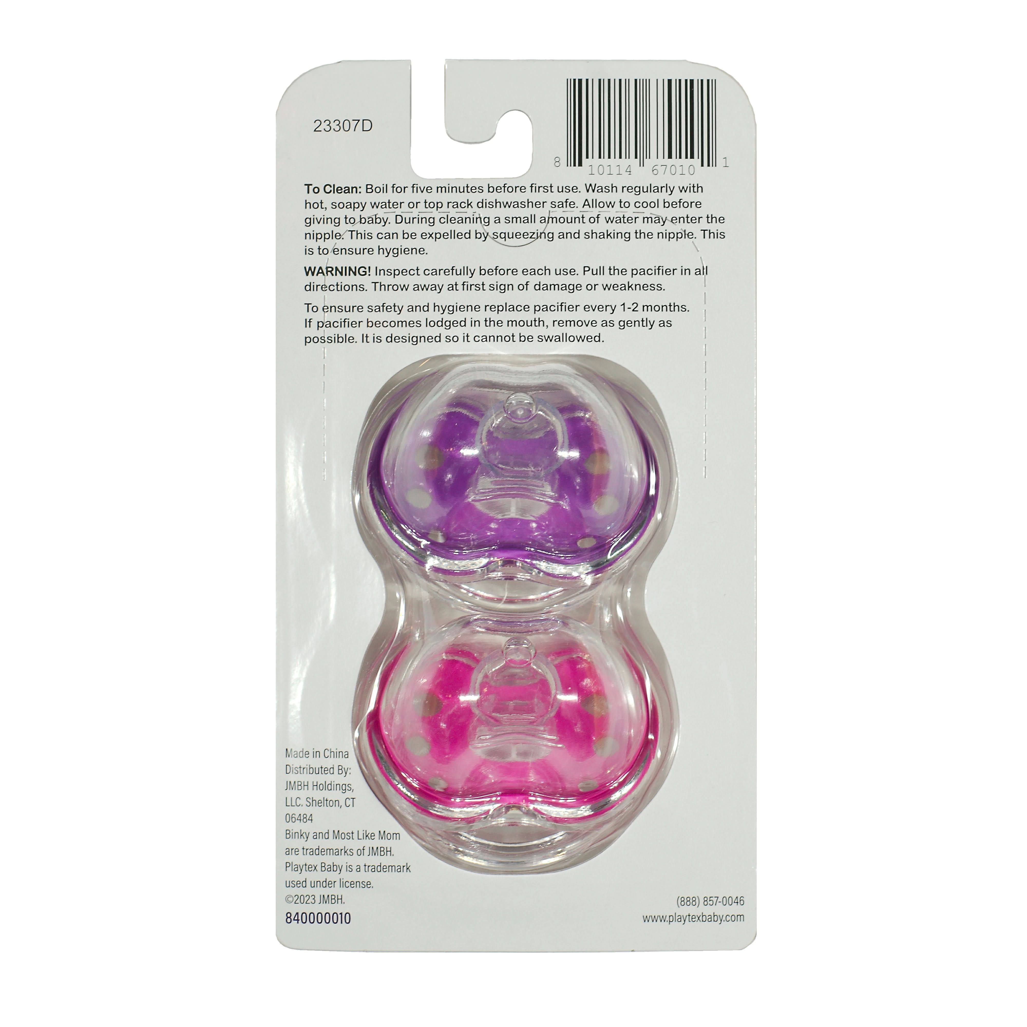Orthodontic Pacifier with Snap-On Cover - Wild & Cuddly Series (Unicorn & Panda Design) - Perfect for Soothing Babies & Toddlers During Sleep, Travel & Teething