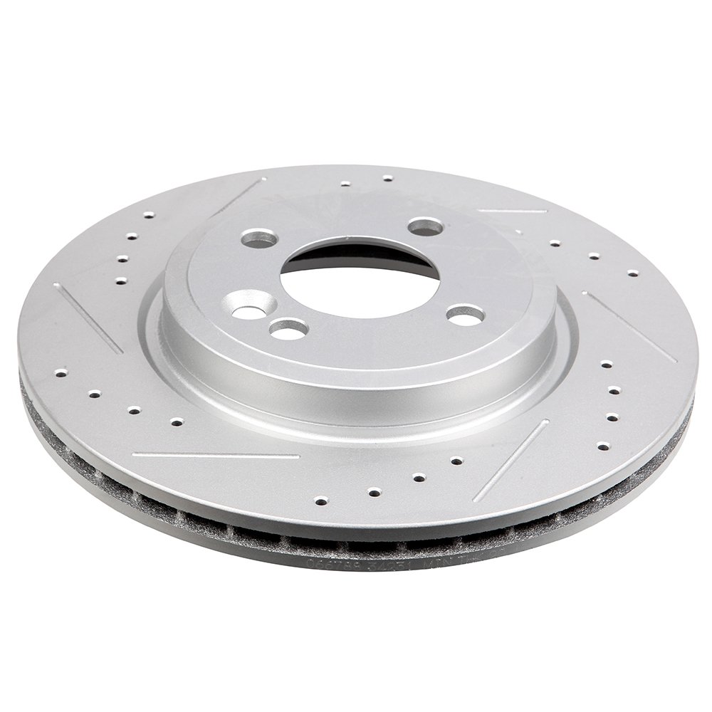 ECCPP Front Brake Kit - High Performance Rotors & Ceramic Brake Pads Compatible with 2002-2006 Mini Cooper | Smooth Stopping Power for City Driving & Mountain Roads