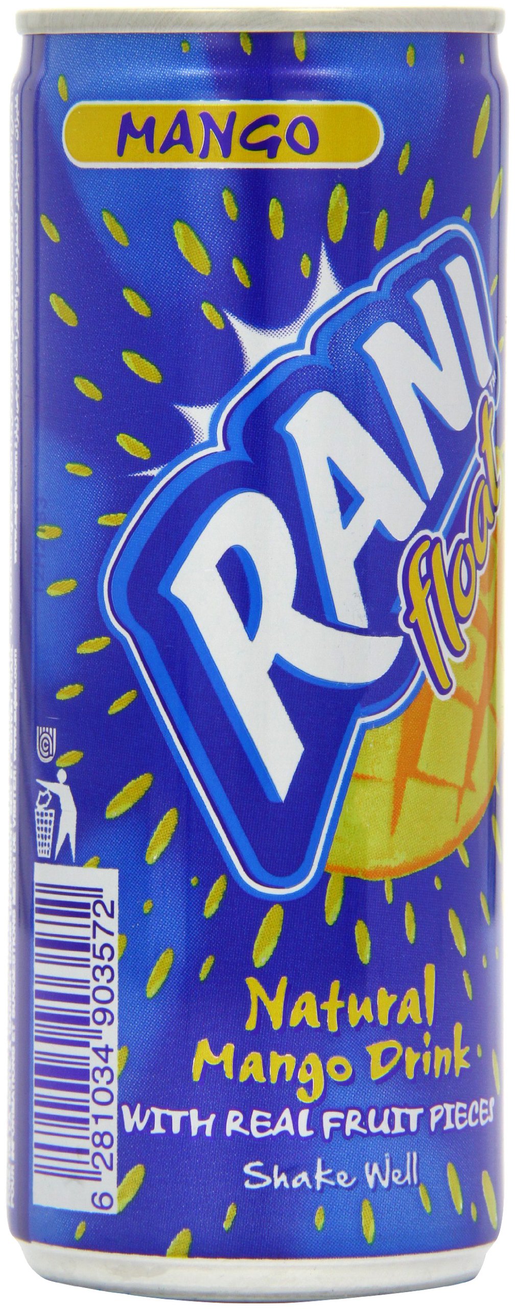 Rani Natural Mango Float Drink - 240ml (Pack of 24) | Premium Filipino Mango Juice | Perfect for Parties, Desserts & Tropical Refreshment
