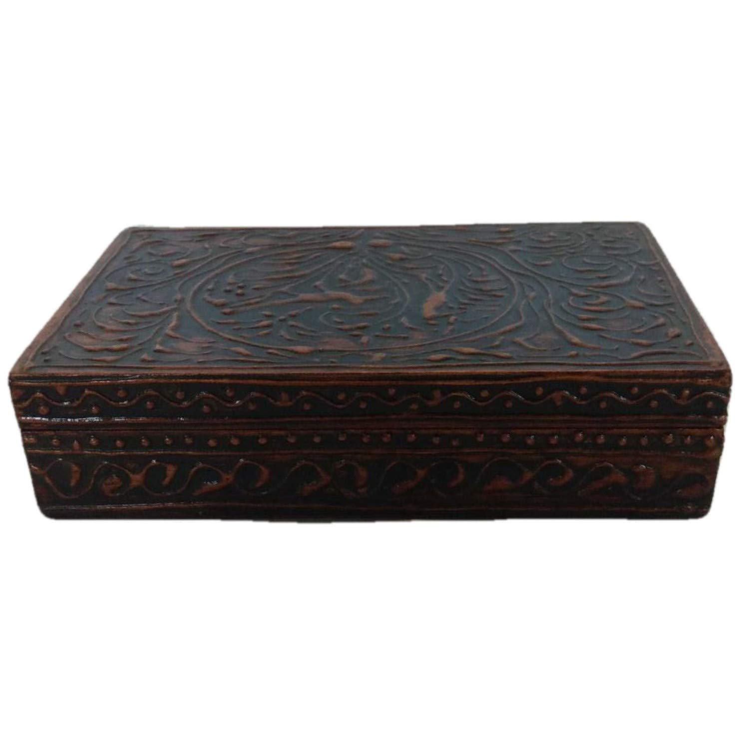 Handmade Jewelry Organizer Box for Women - Award-Winning Indian Artisan Crafted Jewelry Storage Box | Perfect Gift for Birthdays, Anniversaries & Home Decor