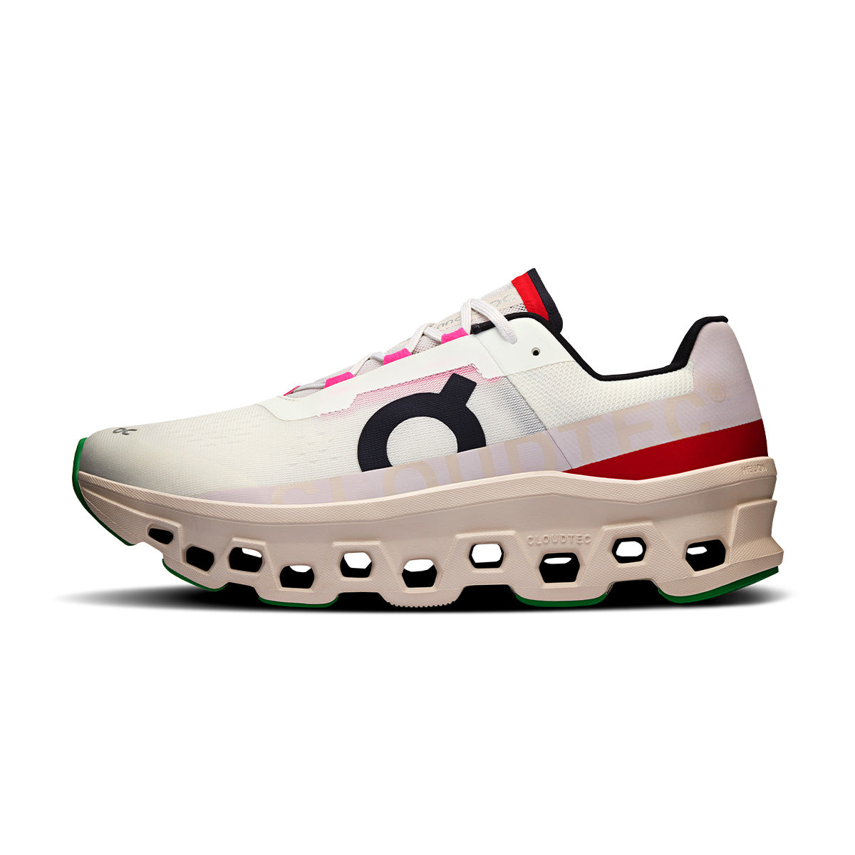 ASICS Cloudmonster 'Ivory Pearl' Running Shoes - Maximum Cushioning for Long Distance & Marathon Training - Perfect for Road Running, Gym Workouts & Everyday Comfort