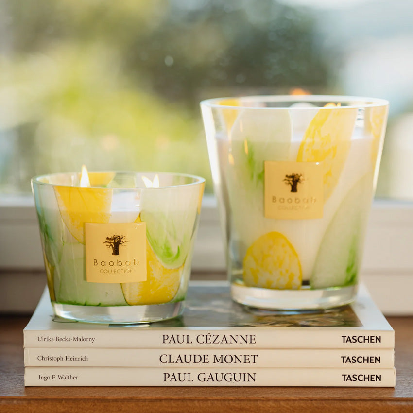 Luxury Scented Candle - Baobab Collection Riviera Santo Sospir | Home Fragrance for Living Room, Bedroom & Bathroom | Perfect for Relaxation, Meditation & Romantic Ambiance