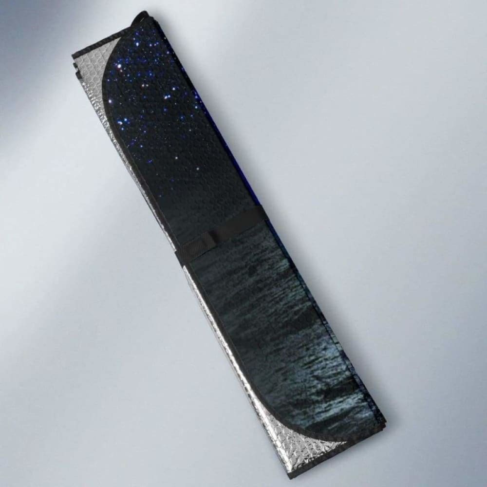 NASA Astronaut on The Moon Galaxy Car Sunshade - UV Protection & Heat Shield for Cars, SUVs, Trucks - Perfect for Road Trips & Summer Parking
