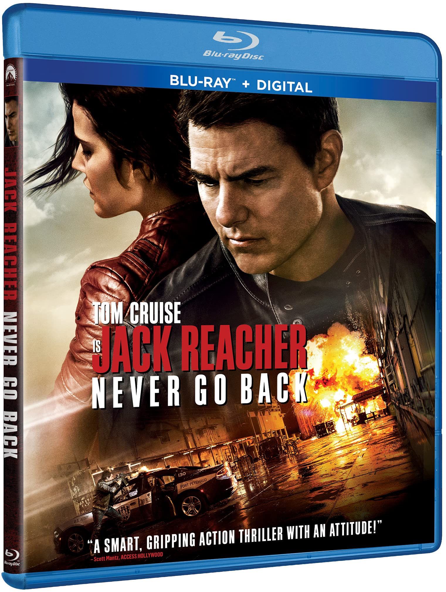 Jack Reacher: Never Go Back - Action Thriller Novel by Lee Child | Perfect for Book Lovers & Movie Fans | Great for Travel Reading & Gifts