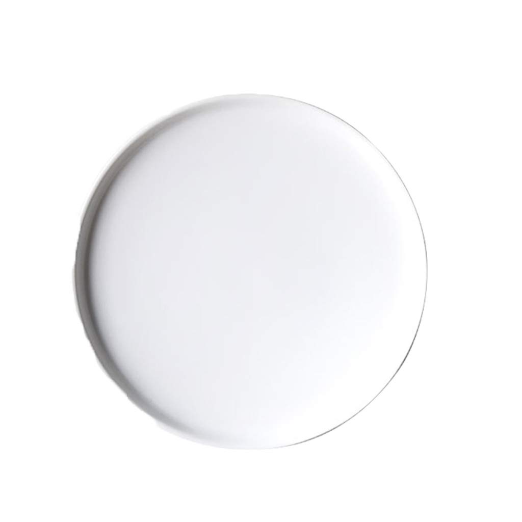 Nordic Ceramic Dinner Plate Set - Round Baking Dish for Steak, Cake & Salad | Western Food Serving Tray | Dishwasher Safe & Scratch Resistant | Perfect for Dinner Parties, Family Meals & Restaurant Use