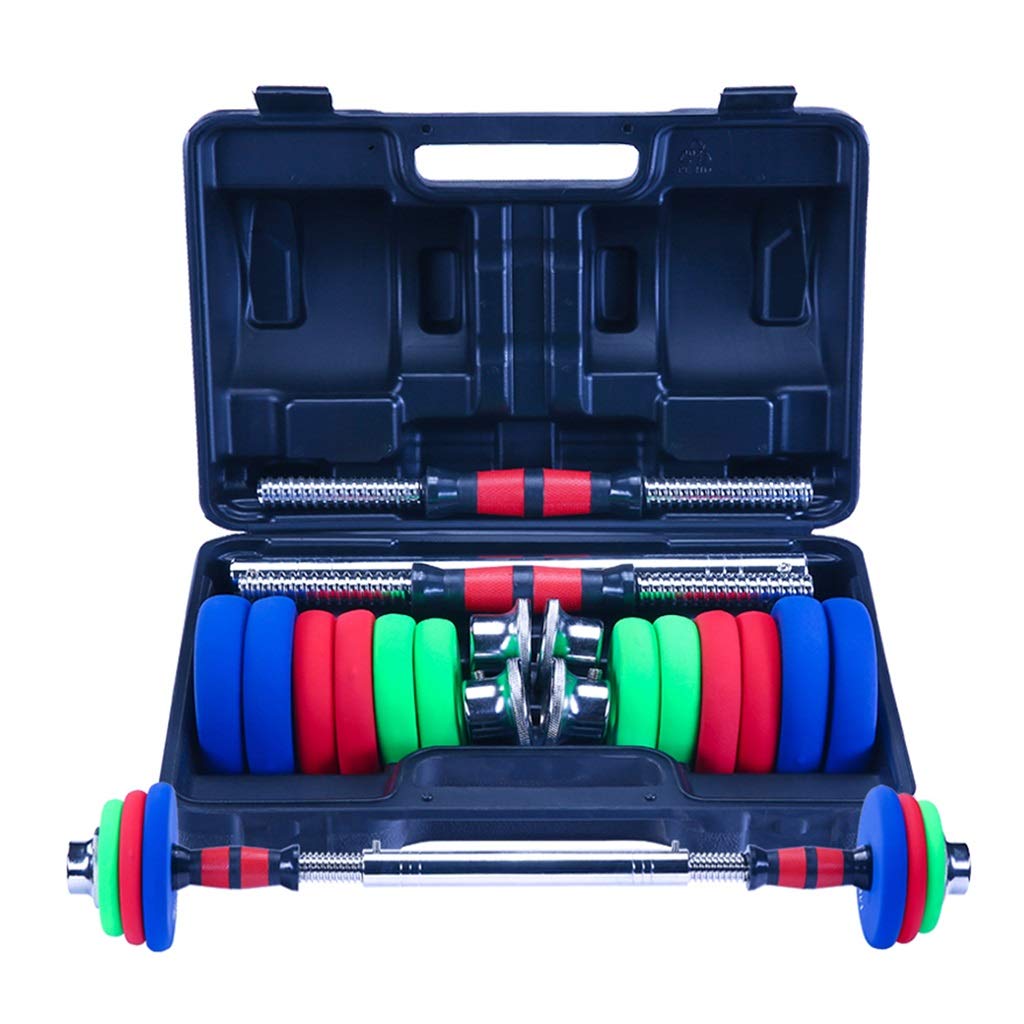 20kg Adjustable Dumbbell Set for Home Gym - Strength Training Equipment for Men & Women - Perfect for Weight Lifting, Muscle Building, and Full-Body Workouts at Home