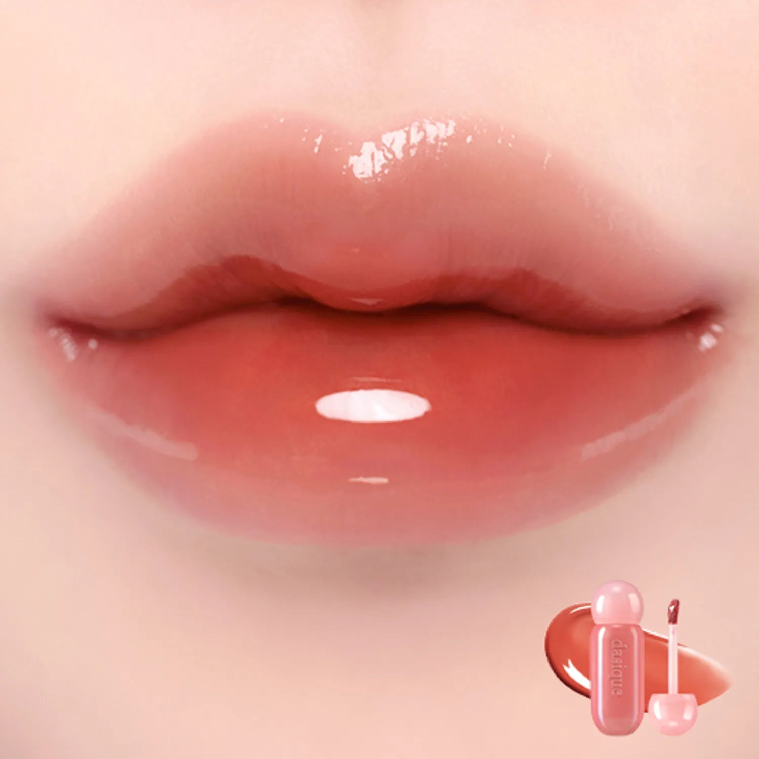 Dasique Juicy Dewy Glow Tint 4g - 14 Shades of Hydrating Lip Tint for Natural Glossy Lips | Perfect for Daily Wear, Date Night & Makeup Looks
