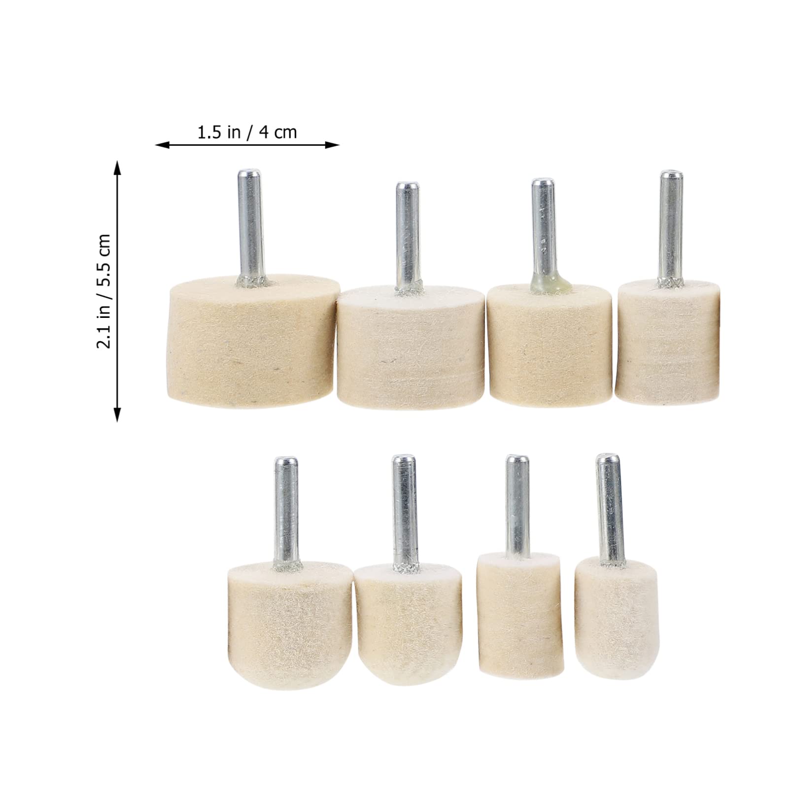 Beaupretty 24 Pcs Nail Polishing Wheel Set - 8 Sizes Buffing Pads for Professional Nail Care & Manicure - Perfect for Salon, Home Use & DIY Nail Art