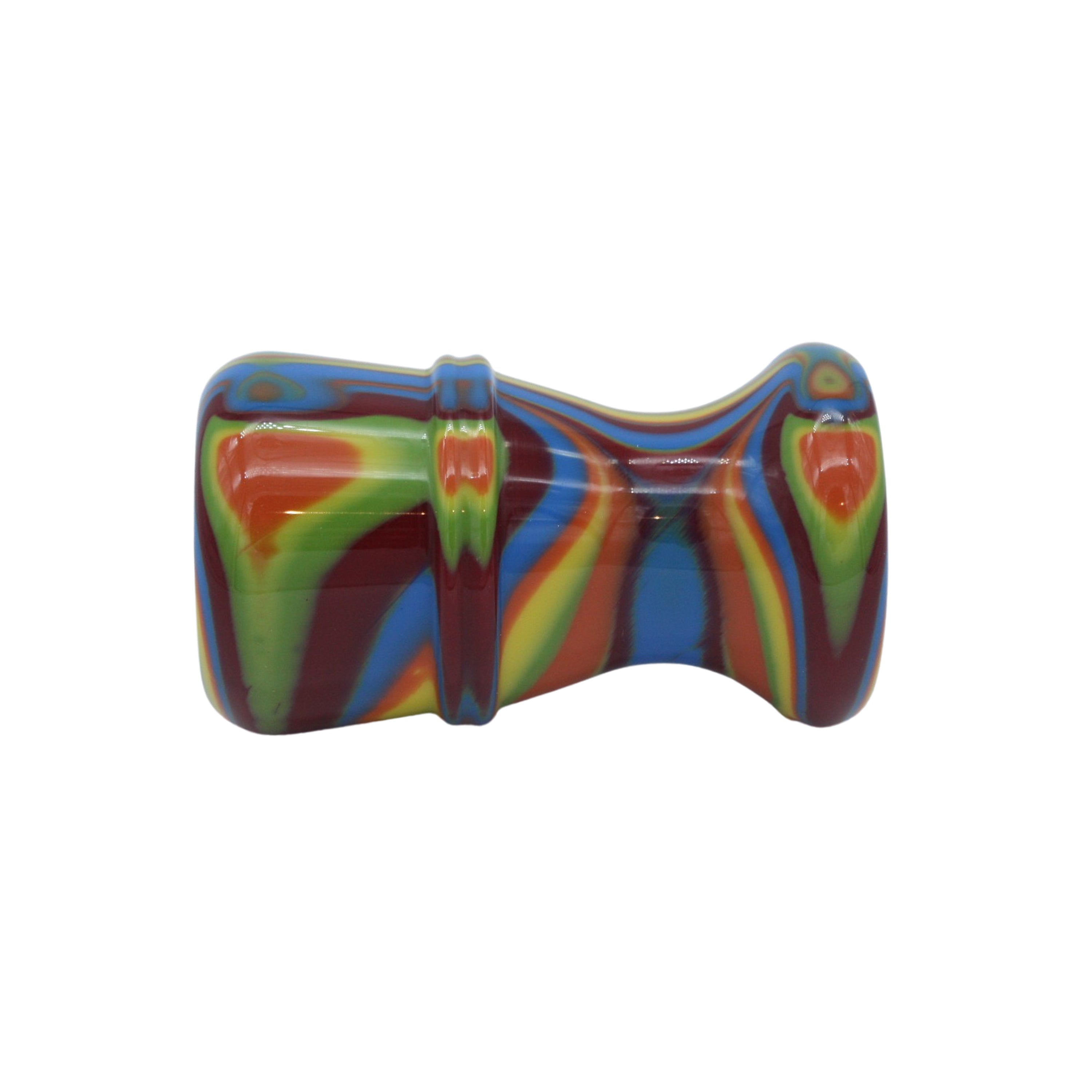 Premium Handcrafted Disco Shaving Brush Handle - Fits 24mm & 26mm Knots - Perfect for Wet Shaving & Grooming Gifts for Men