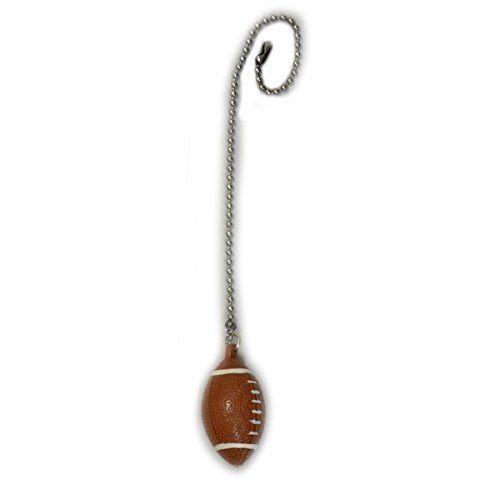 Harbor Breeze Football-Themed Ceiling Fan Pull Chain - Sports Decor for Man Cave, Game Room, and Bedroom