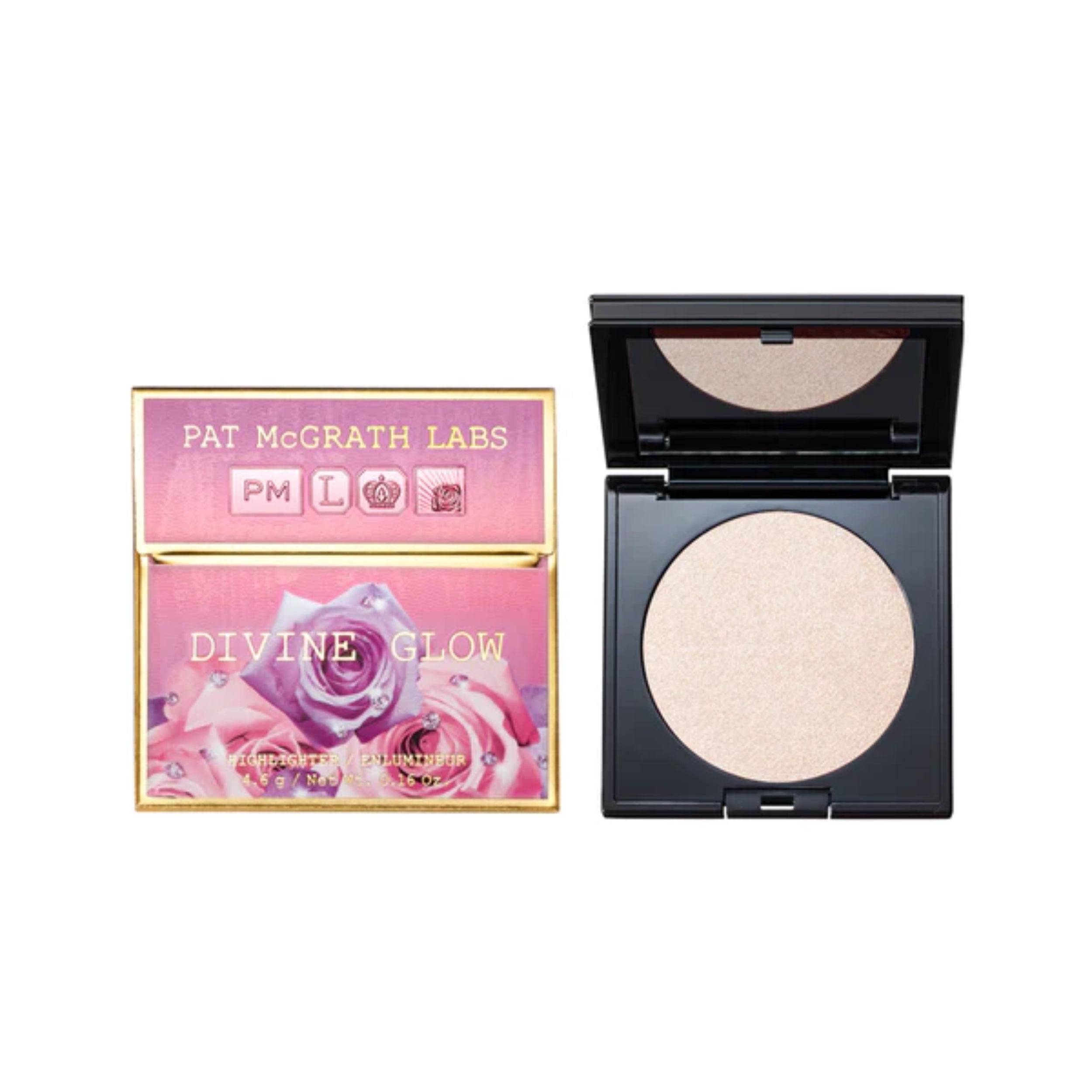 PAT McGRATH LABS Skin Fetish Divine Glow Highlighter Powder - Illuminating Face & Body Makeup for Radiant Glow | Perfect for Parties, Weddings & Photo Shoots