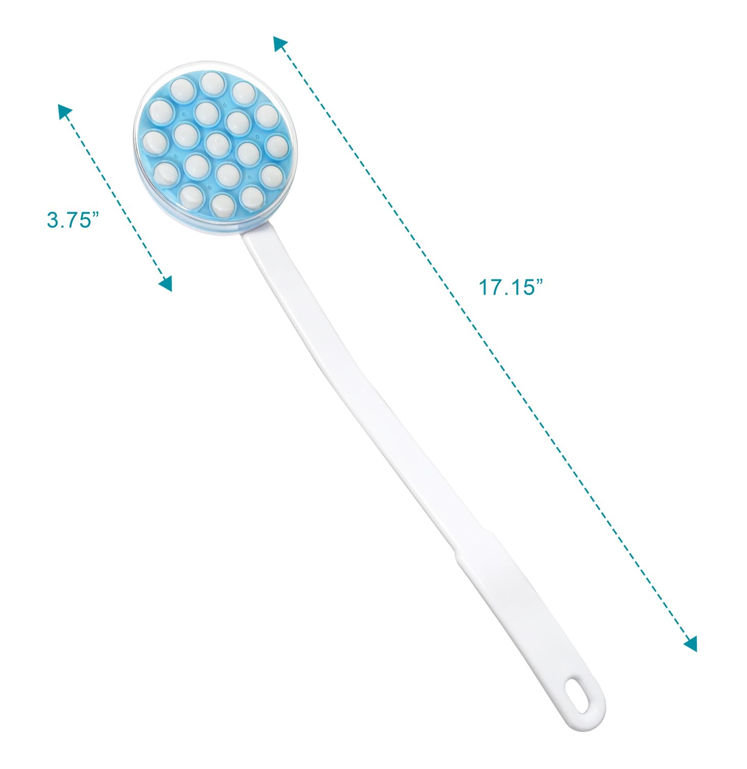 Long Handle Back Lotion Applicator for Women & Elderly - Easy Reach Self Apply Body Lotion, Cream, Sunscreen - Perfect for Hard-to-Reach Areas, Post-Sun Care & Daily Moisturizing