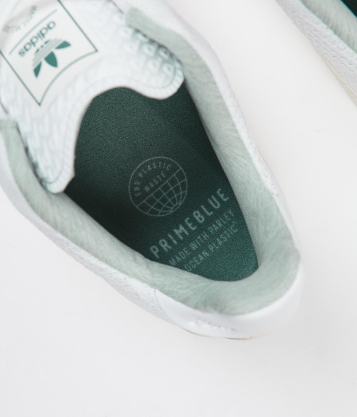 Adidas Puig Primeknit Primeblue Running Shoes - FTWR White / Hazy Emerald / Hazy Green | Lightweight & Breathable for Men's Athletic Training & Casual Wear