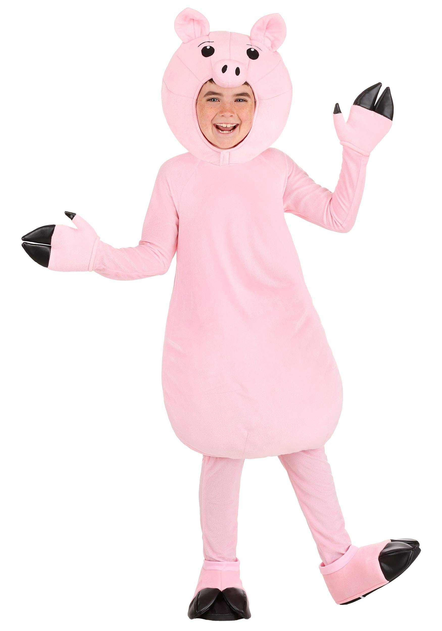 Adorable Pink Pig Costume for Kids - Perfect for Halloween, Dress-Up & Birthday Parties
