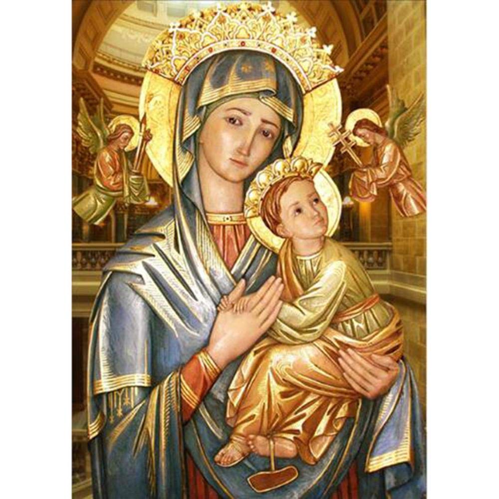 1000 Piece Wooden Jigsaw Puzzle for Adults - Orthodox Church & Children Scene - Creative Art Puzzle Game for Home Decoration & Family Bonding Activities