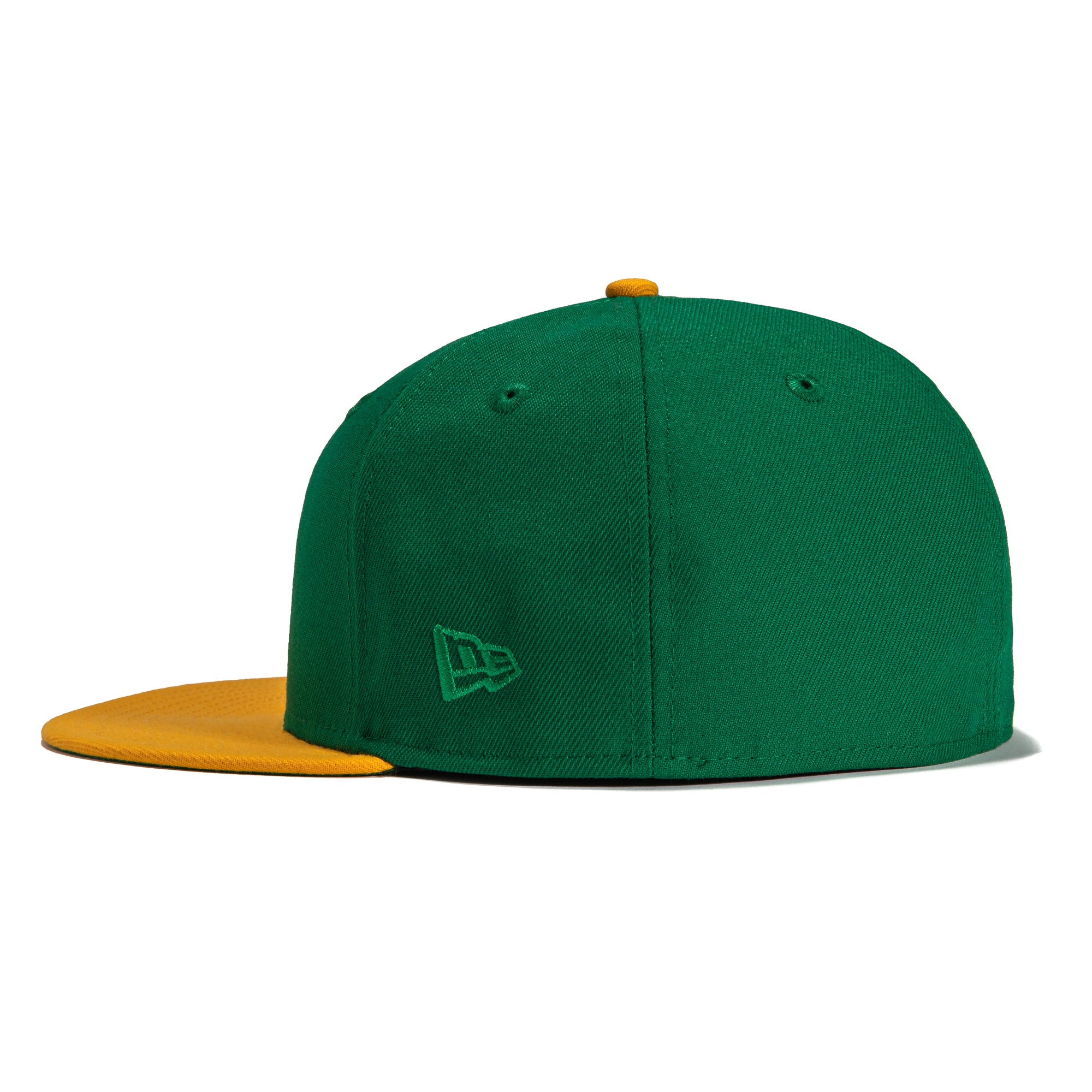 New Era 59Fifty Greensboro Hornets Snapback Hat - Kelly Green & Gold - Official NBA Team Cap for Men & Women - Perfect for Games, Streetwear & Sports Fans