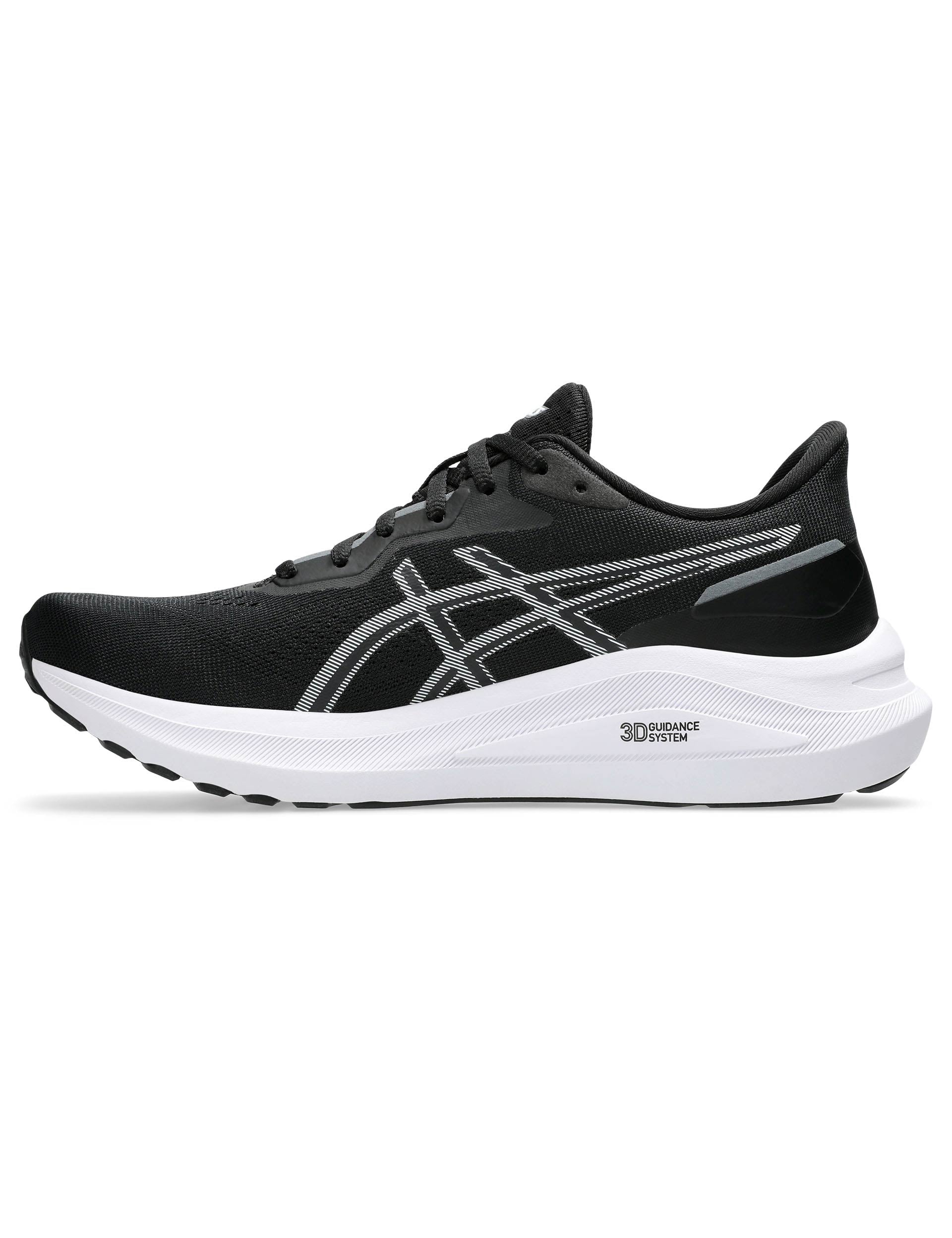 GT 1000 13 Running Shoes for Men - Black/White - Lightweight Athletic Sneakers for Jogging, Gym Workouts & Daily Wear