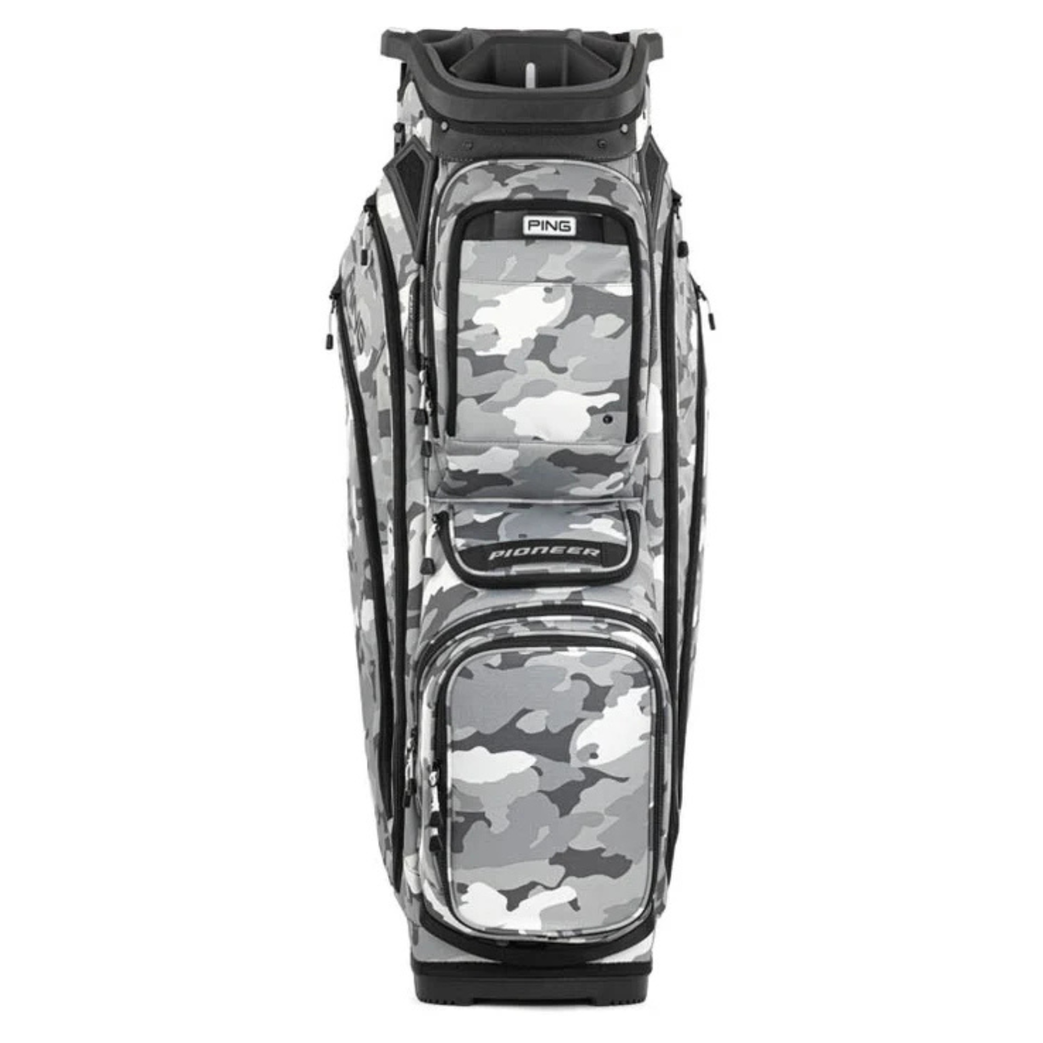 PING Pioneer 244 Golf Cart Bag - Lightweight Stand Bag with 14-Way Divider, Waterproof Pocket & Cooler - Perfect for Golf Tournaments & Driving Range Practice
