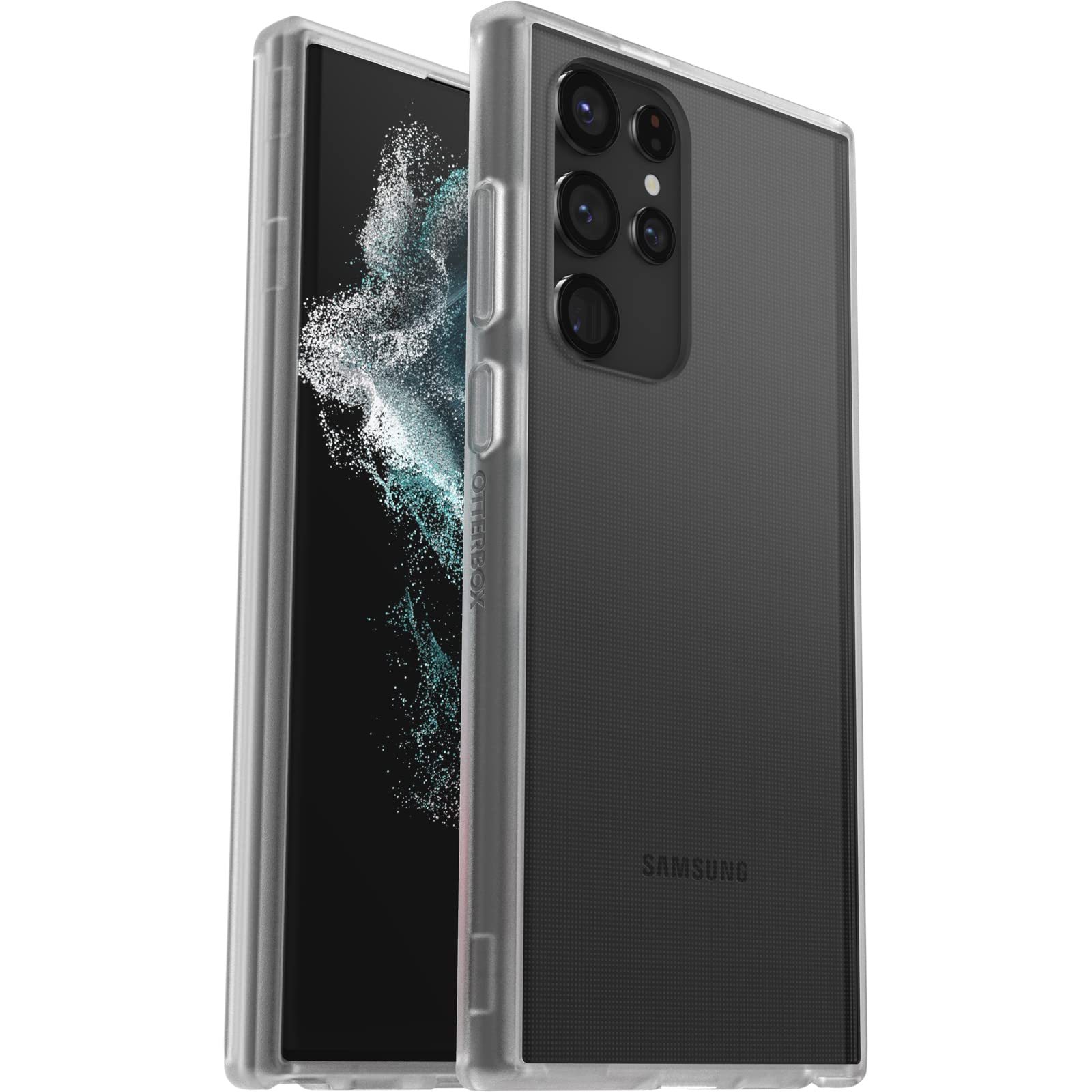 OtterBox Galaxy S22 Ultra Prefix Series Case - Clear Ultra Thin Protective Cover | Shockproof, Wireless Charging Compatible, Raised Edges for Camera & Screen Protection | Perfect for Everyday Use, Travel & Outdoor Activities