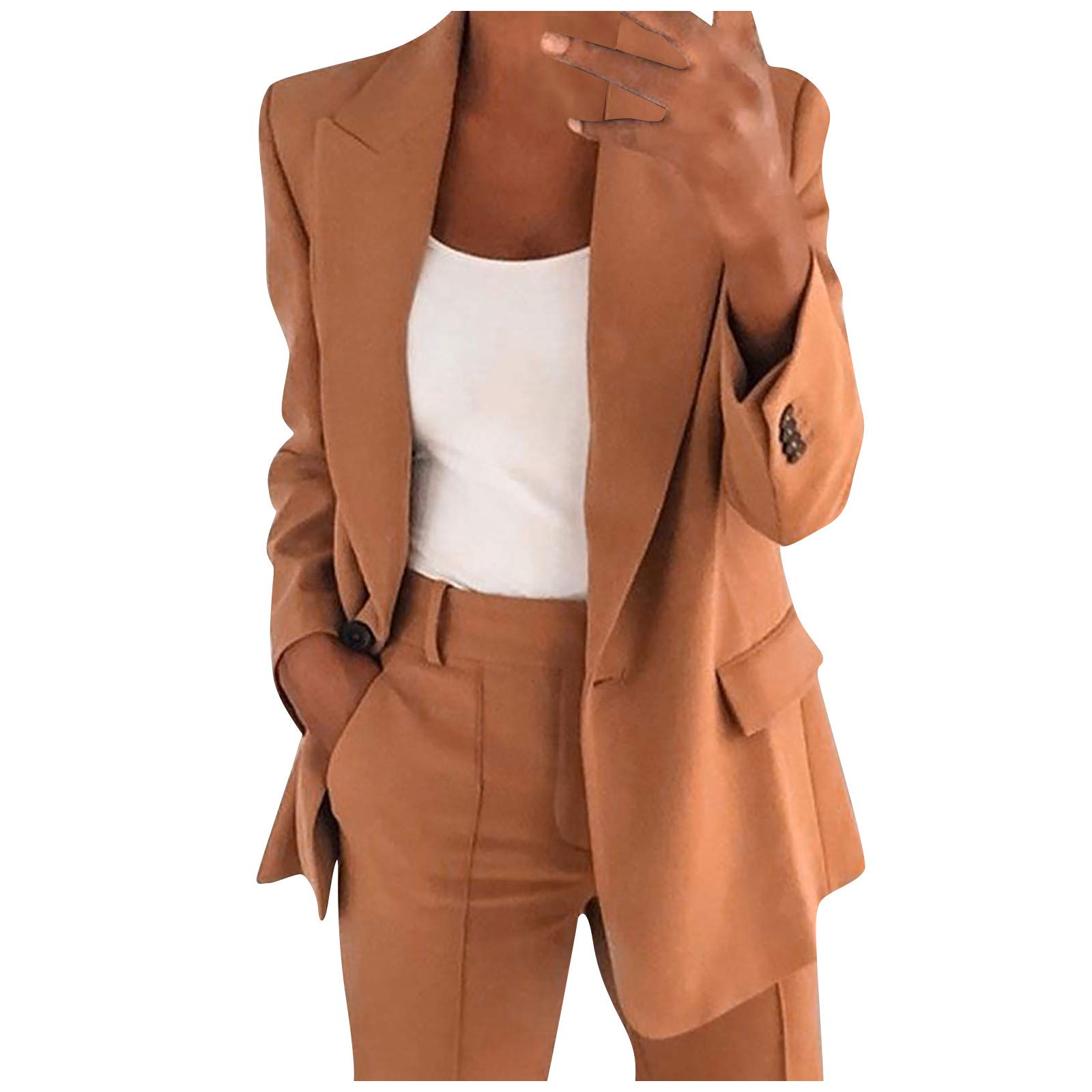 Plus Size Women's Office Blazer Jacket - Professional Business Suit Jacket for Women, Casual Work Wear for Office & Meetings | Perfect for Business Attire, Interviews & Formal Events