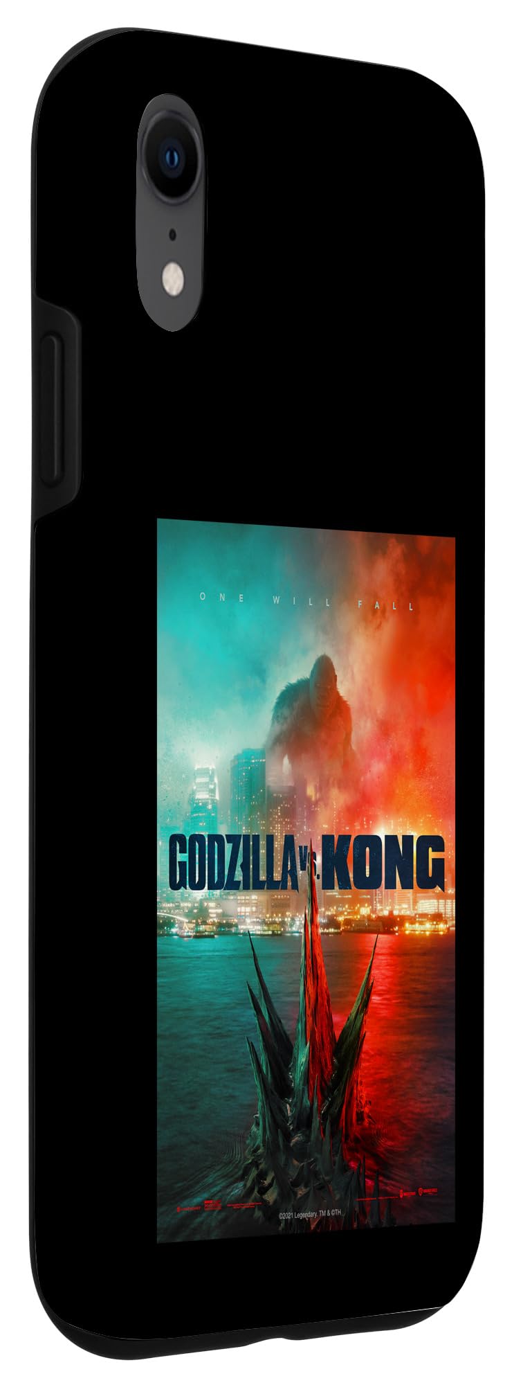 iPhone XR Case - Godzilla vs Kong Official Poster Design - Durable Protective Cover for iPhone XR - Perfect for Movie Fans & Pop Culture Enthusiasts