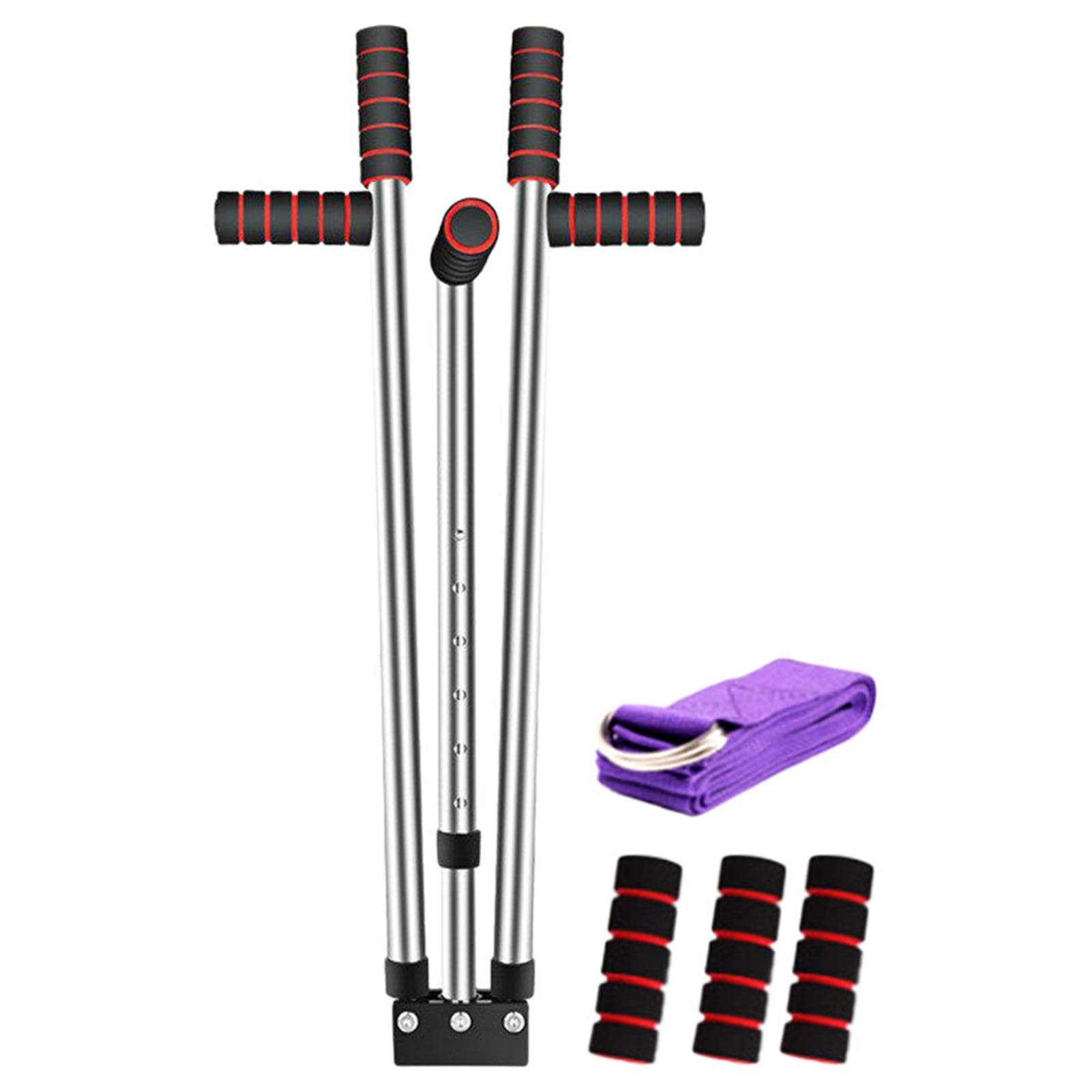 NYLGKDMM 3 Bar Leg Stretcher - Professional Split Machine & Flexibility Trainer for Ballet, Yoga, Taekwondo, Dance - Self-Practice Leg Extension Device with 6 Hole Design - Perfect for Home Gym & Studio Training